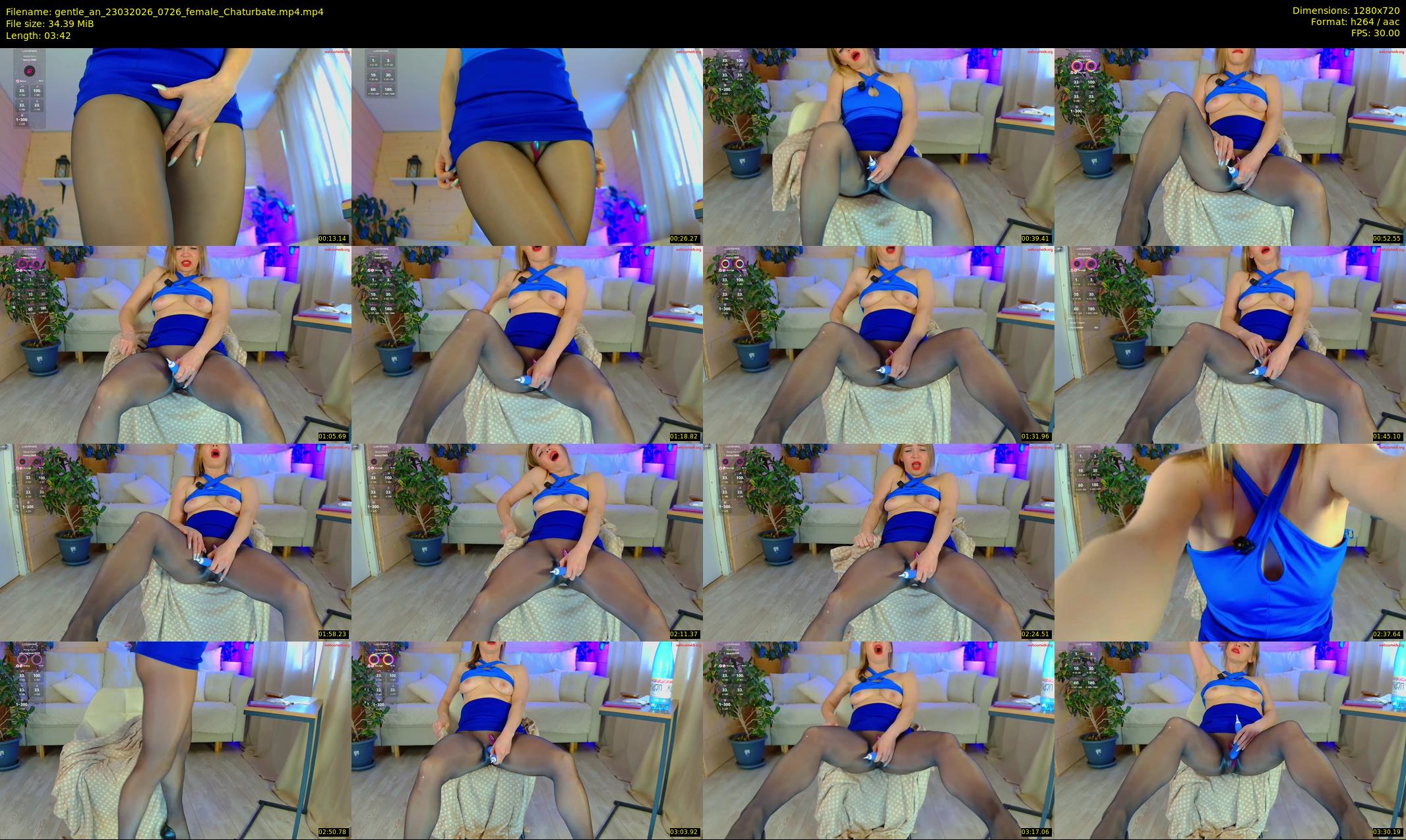 gentle_an — 4 minute Chaturbate female cam show recording, 720p, Mar 23, 2026