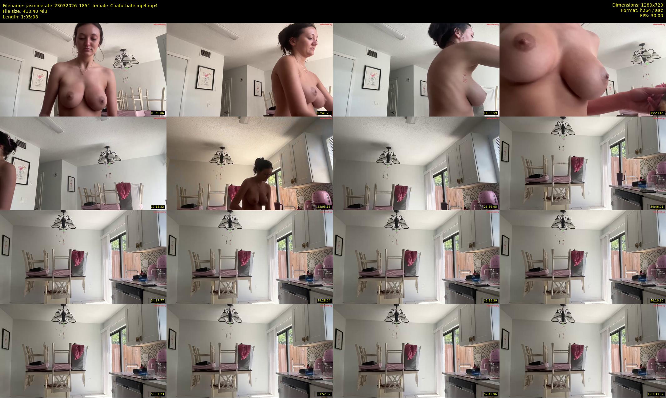 jasminetate — 66 minute Chaturbate female cam show recording, 720p, Mar 23, 2026