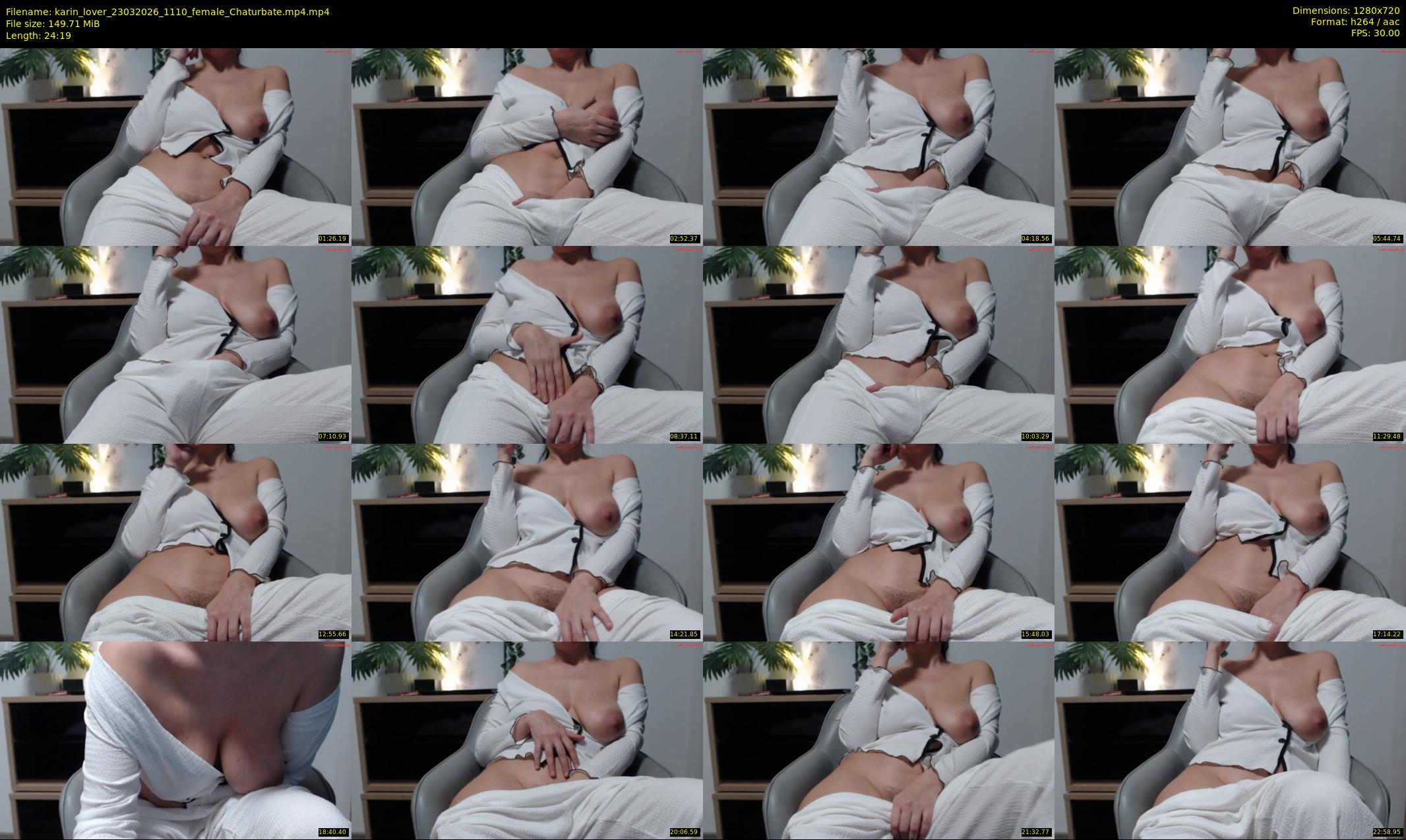 karin_lover — 25 minute Chaturbate female cam show recording, 720p, Mar 23, 2026