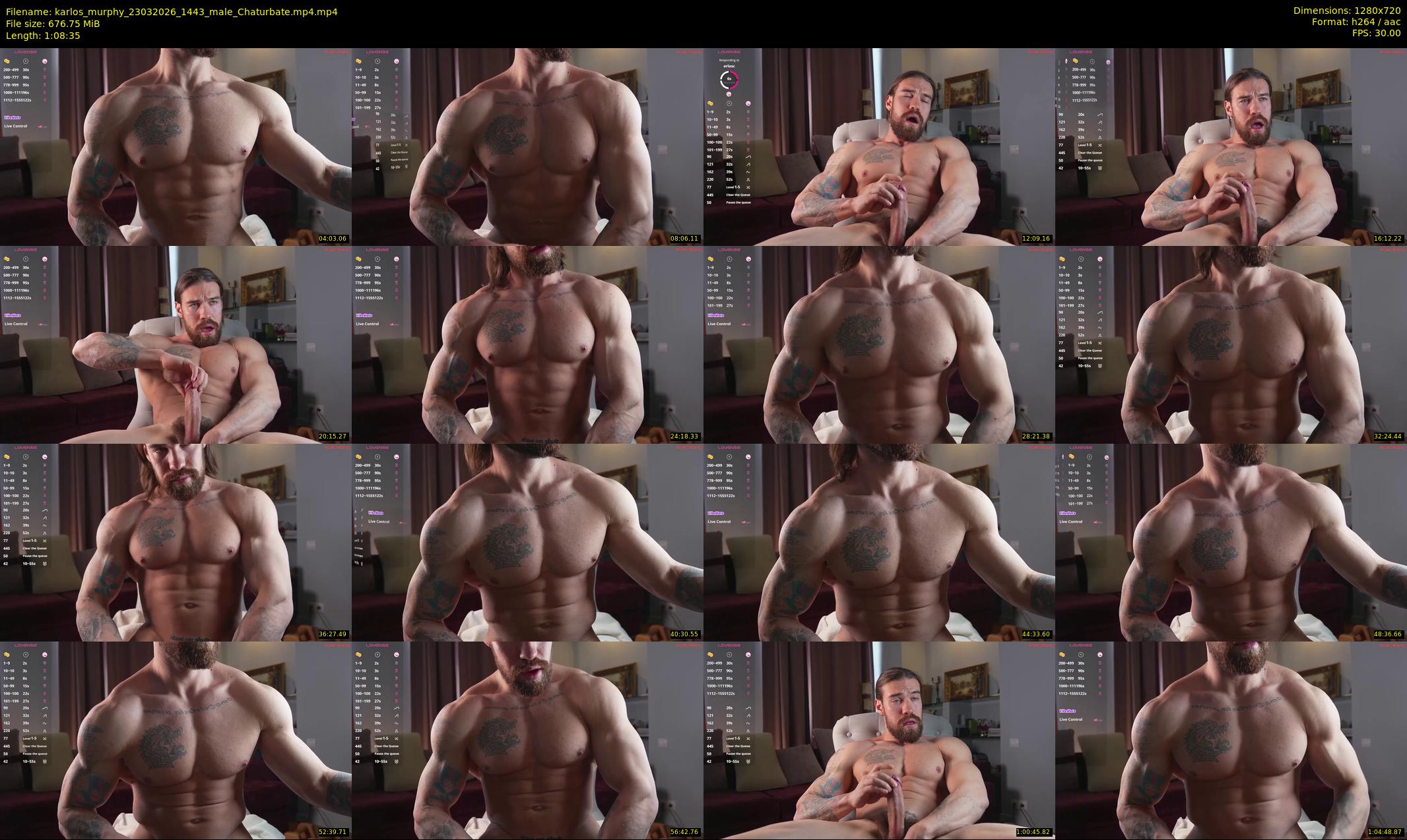karlos_murphy — 69 minute Chaturbate male cam show recording, 720p, Mar 23, 2026