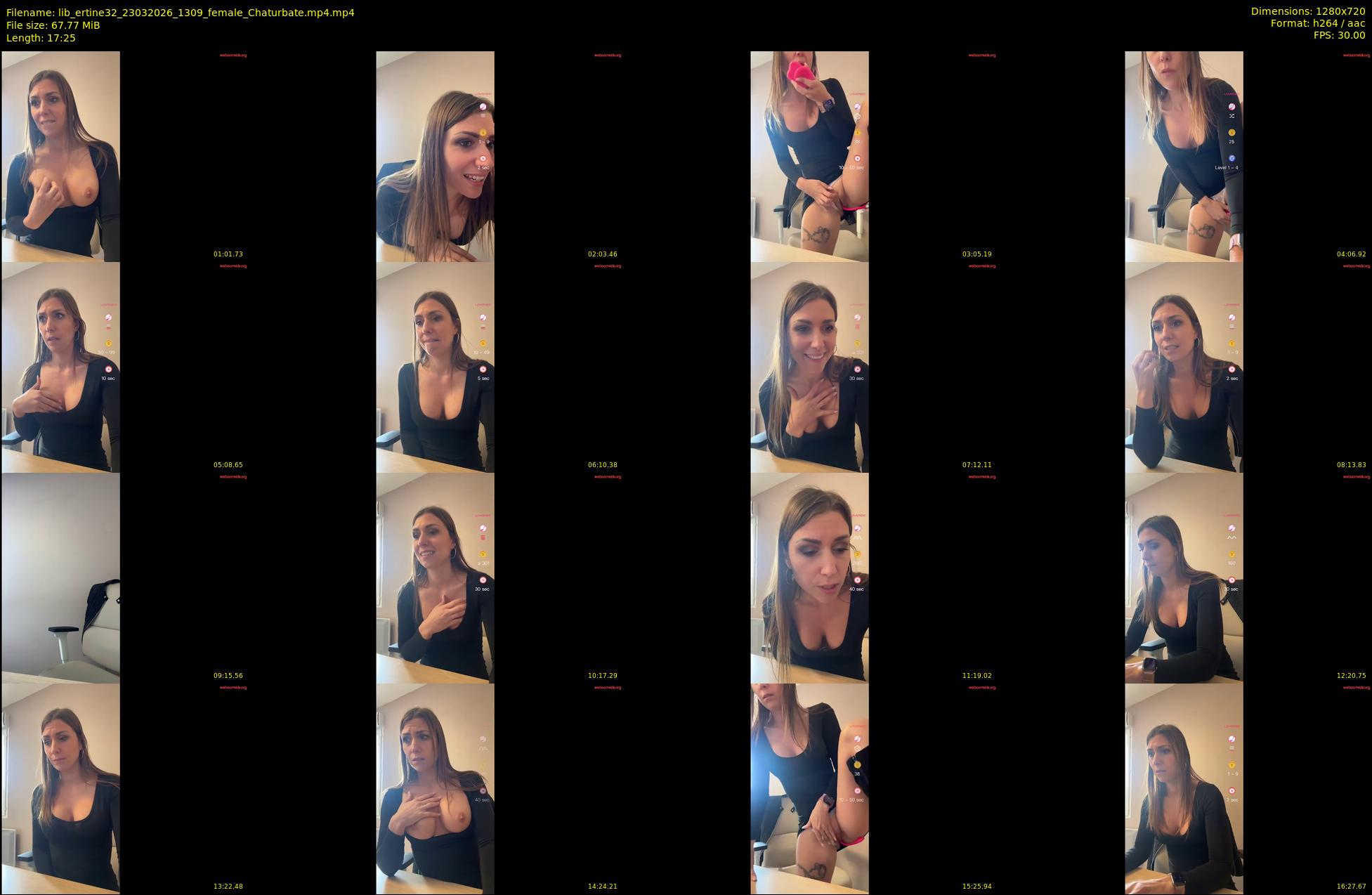 lib_ertine32 — 18 minute Chaturbate female cam show recording, 720p, Mar 23, 2026