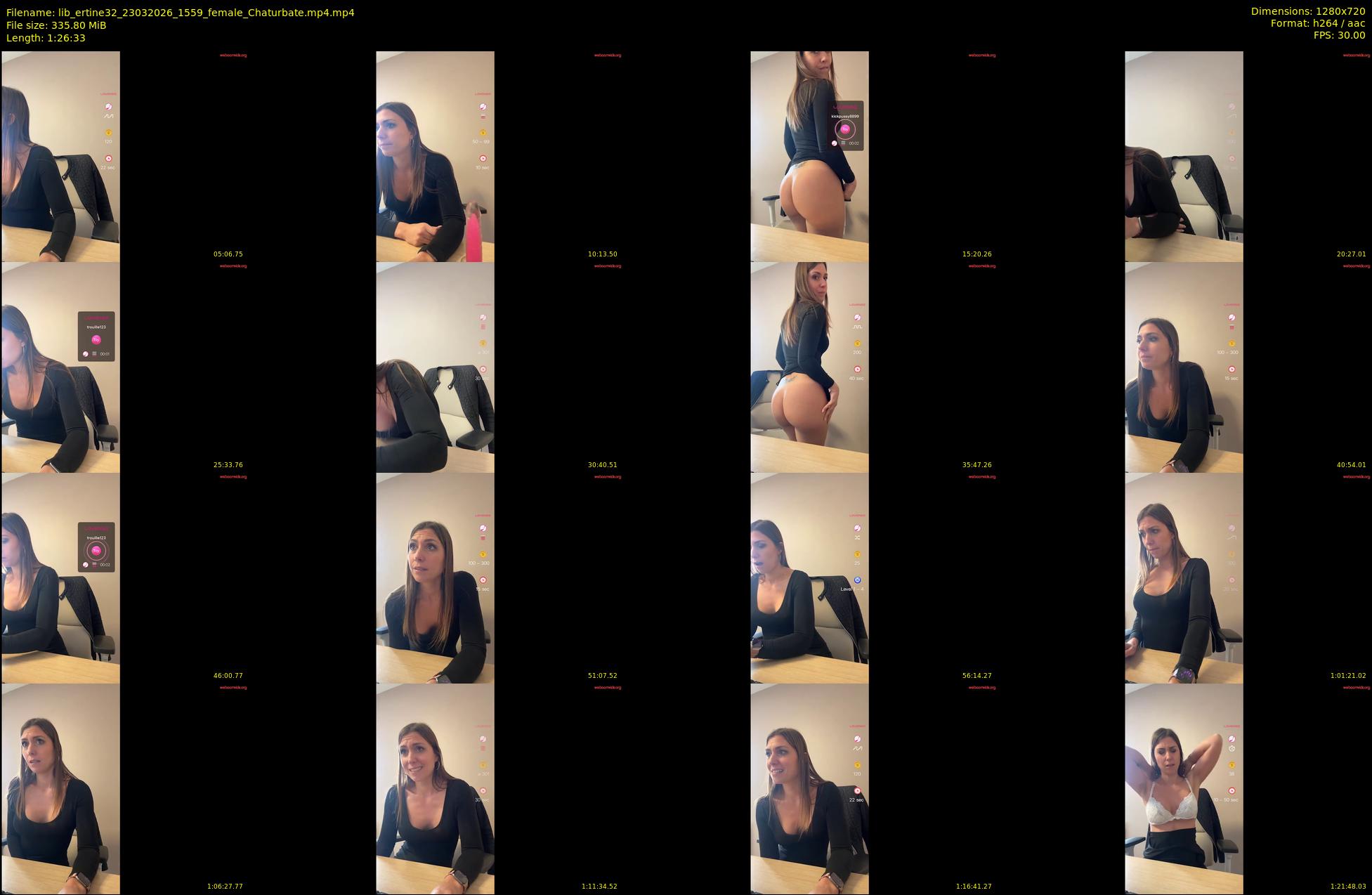 lib_ertine32 — 87 minute Chaturbate female cam show recording, 720p, Mar 23, 2026