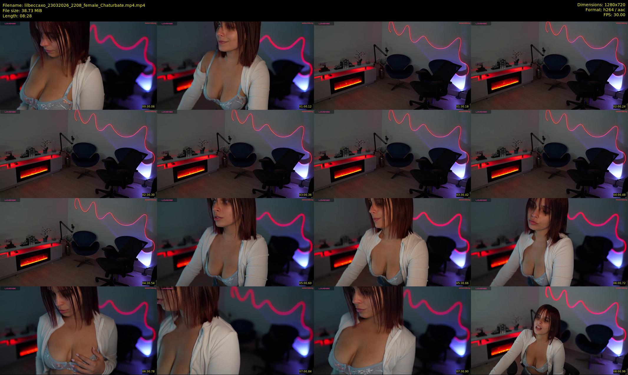 lilbeccaxo — 9 minute Chaturbate female cam show recording, 720p, Mar 23, 2026