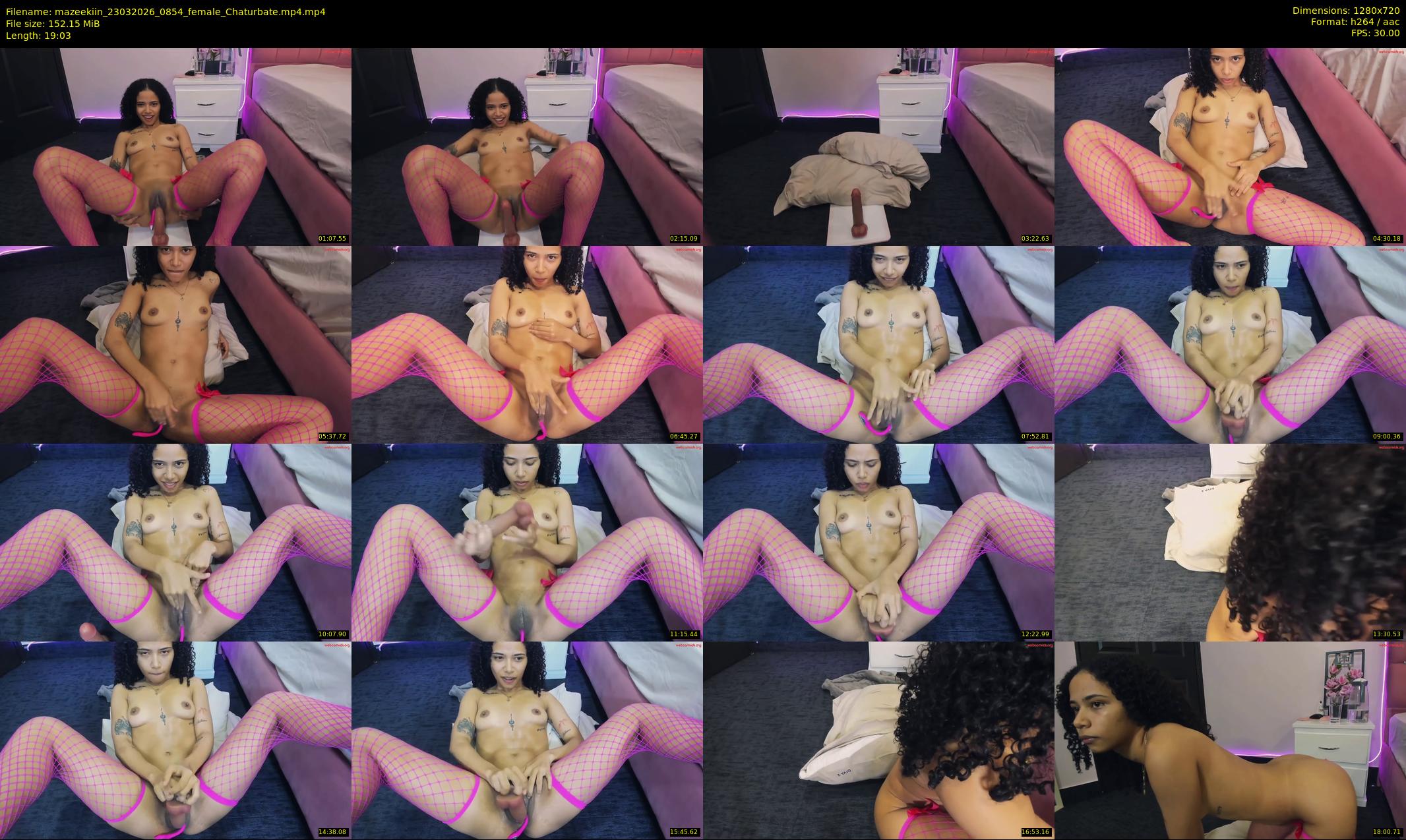 mazeekiin — 20 minute Chaturbate female cam show recording, 720p, Mar 23, 2026