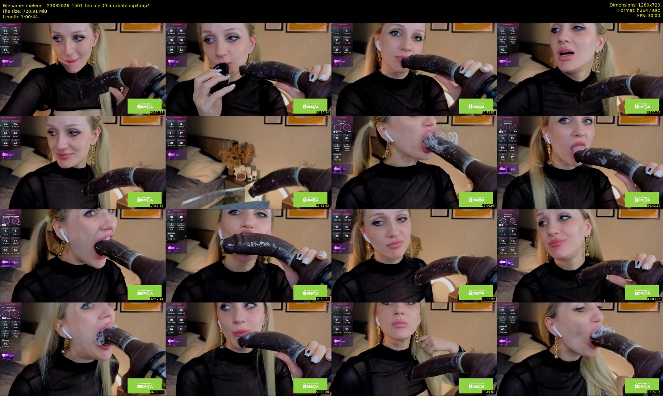 melenn_ — 61 minute Chaturbate female cam show recording, 720p, Mar 23, 2026