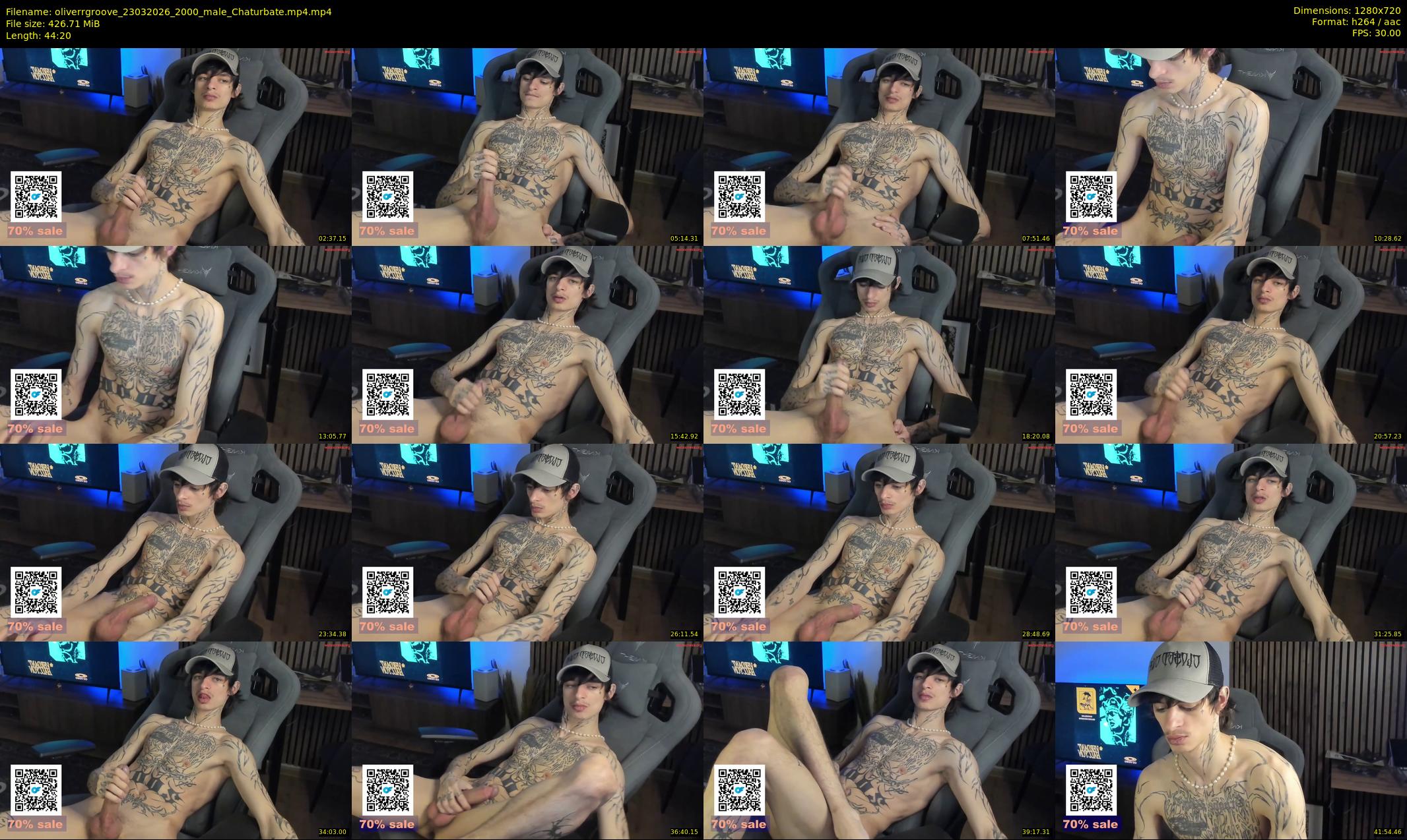 oliverrgroove — 45 minute Chaturbate male cam show recording, 720p, Mar 23, 2026