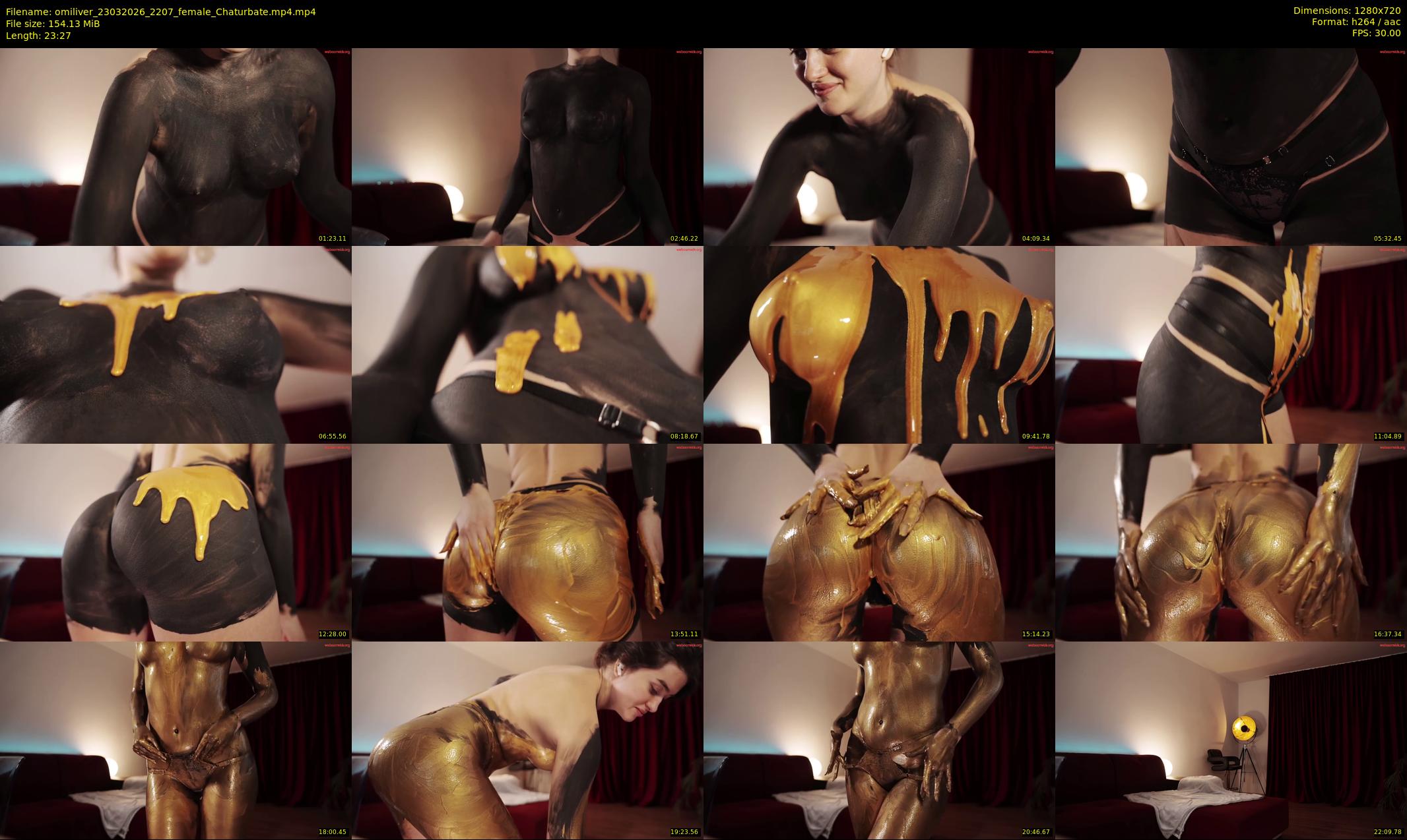 omiliver — 24 minute Chaturbate female cam show recording, 720p, Mar 23, 2026