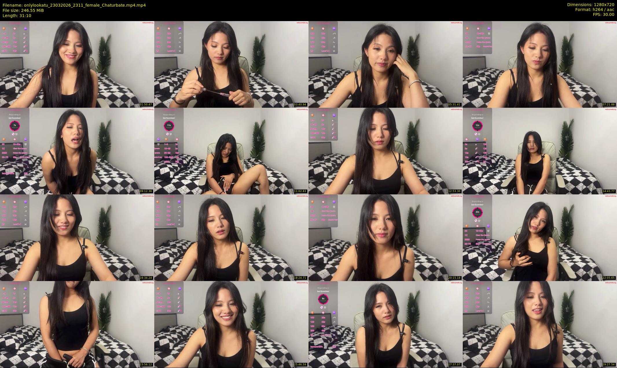 onlylookatu — 32 minute Chaturbate female cam show recording, 720p, Mar 23, 2026