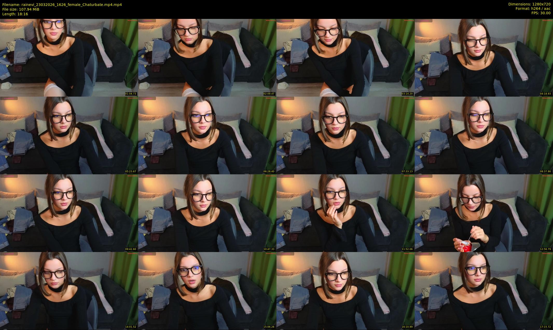 rainevi — 19 minute Chaturbate female cam show recording, 720p, Mar 23, 2026