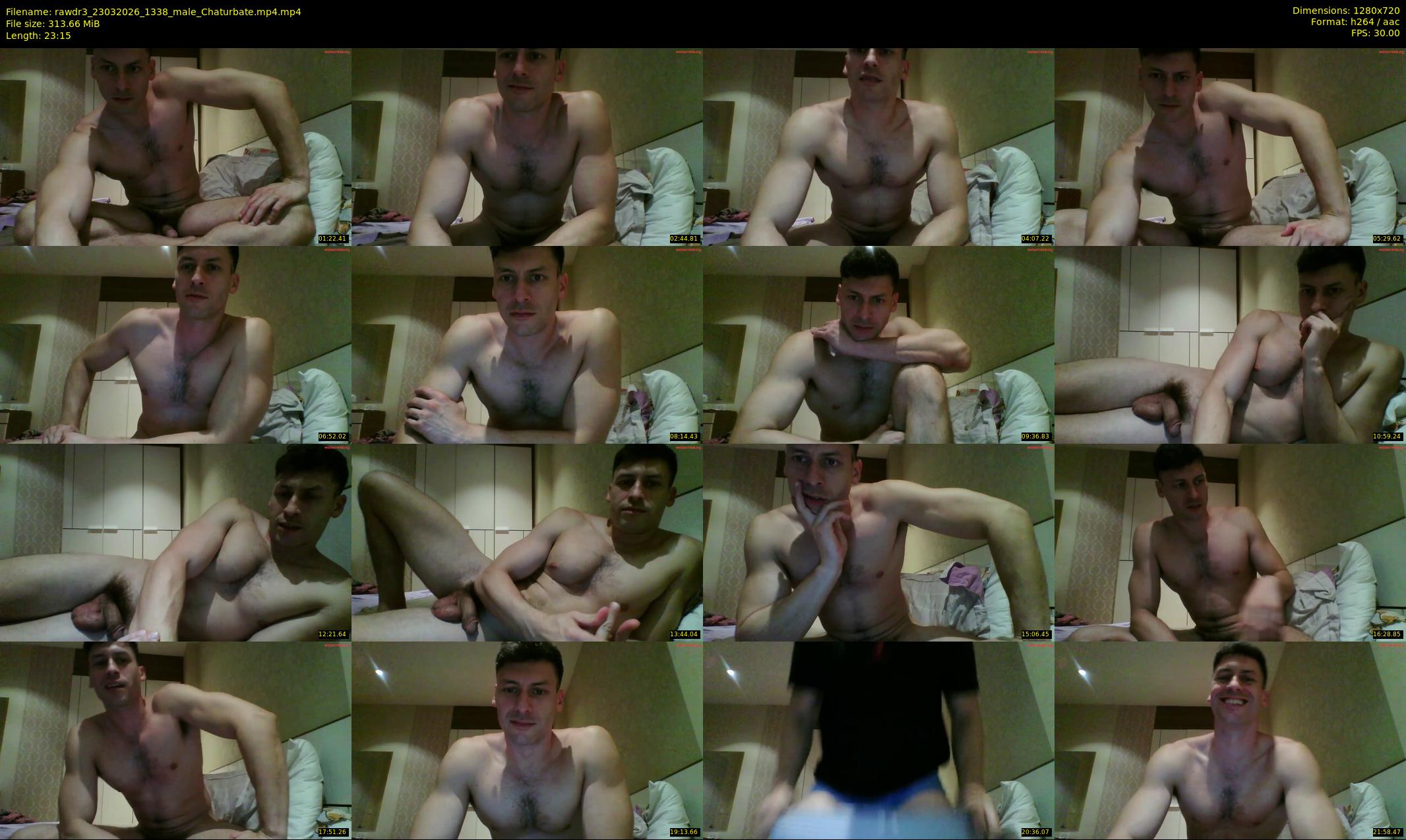 rawdr3 — 24 minute Chaturbate male cam show recording, 720p, Mar 23, 2026