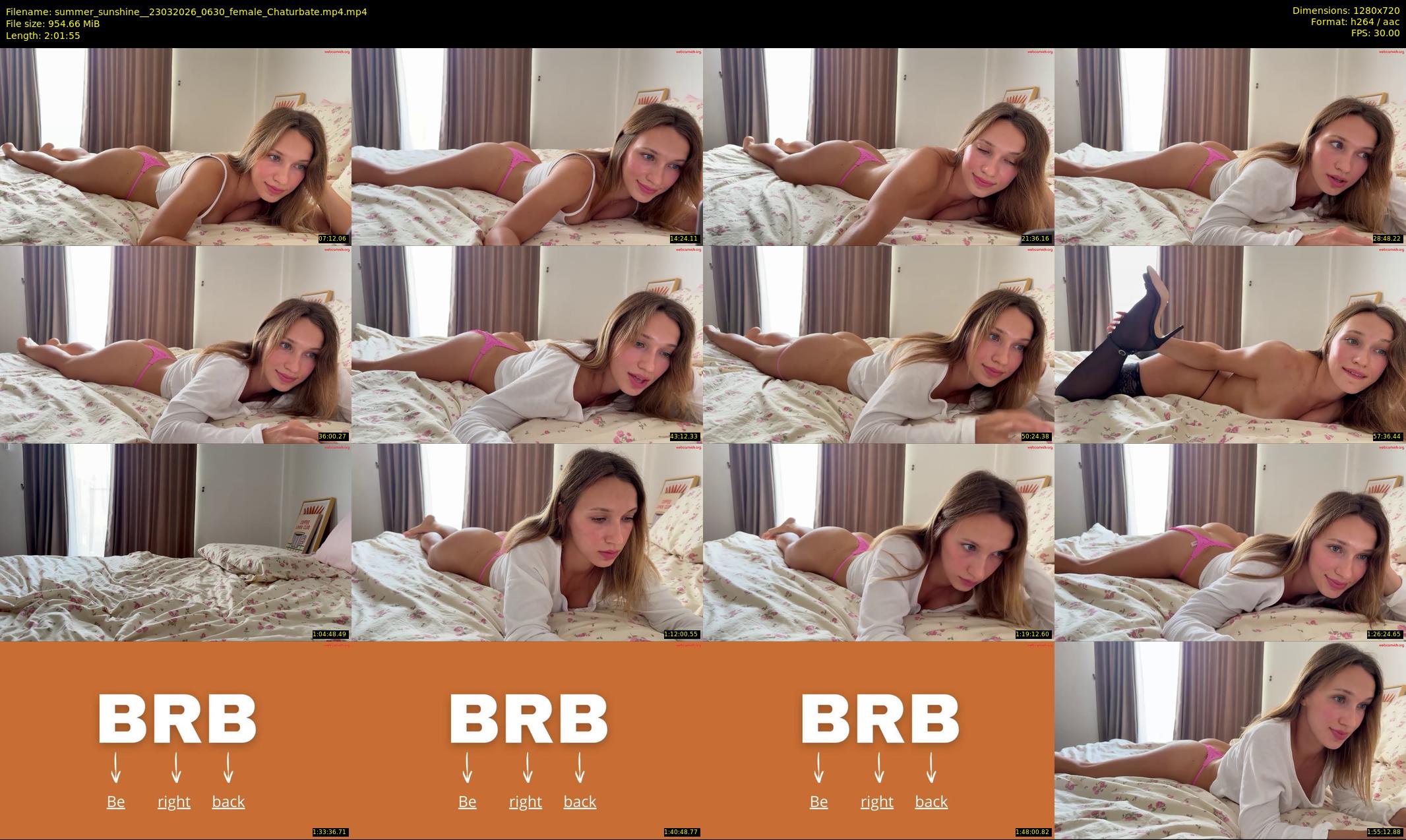 summer_sunshine_ — 122 minute Chaturbate female cam show recording, 720p, Mar 23, 2026