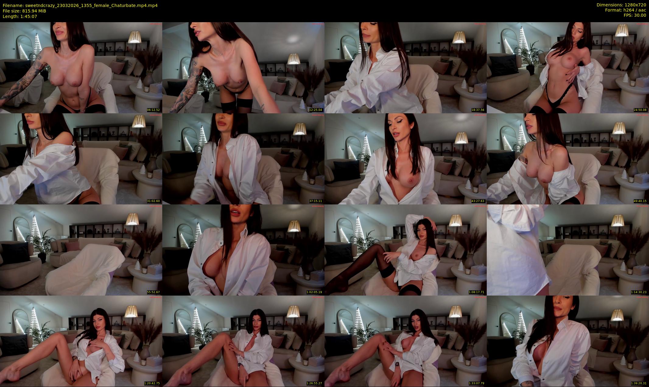 sweetndcrazy — 106 minute Chaturbate female cam show recording, 720p, Mar 23, 2026