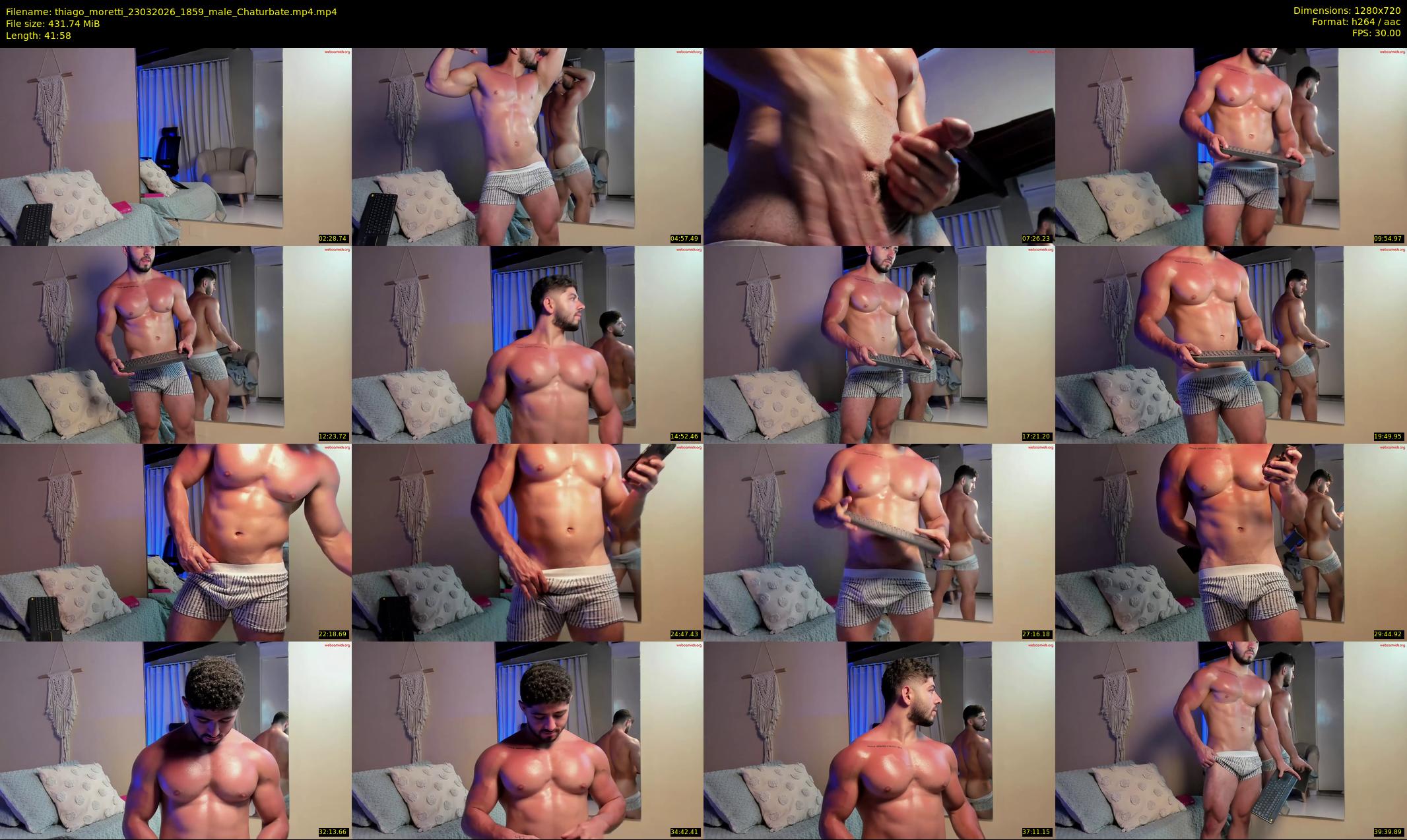 thiago_moretti — 42 minute Chaturbate male cam show recording, 720p, Mar 23, 2026