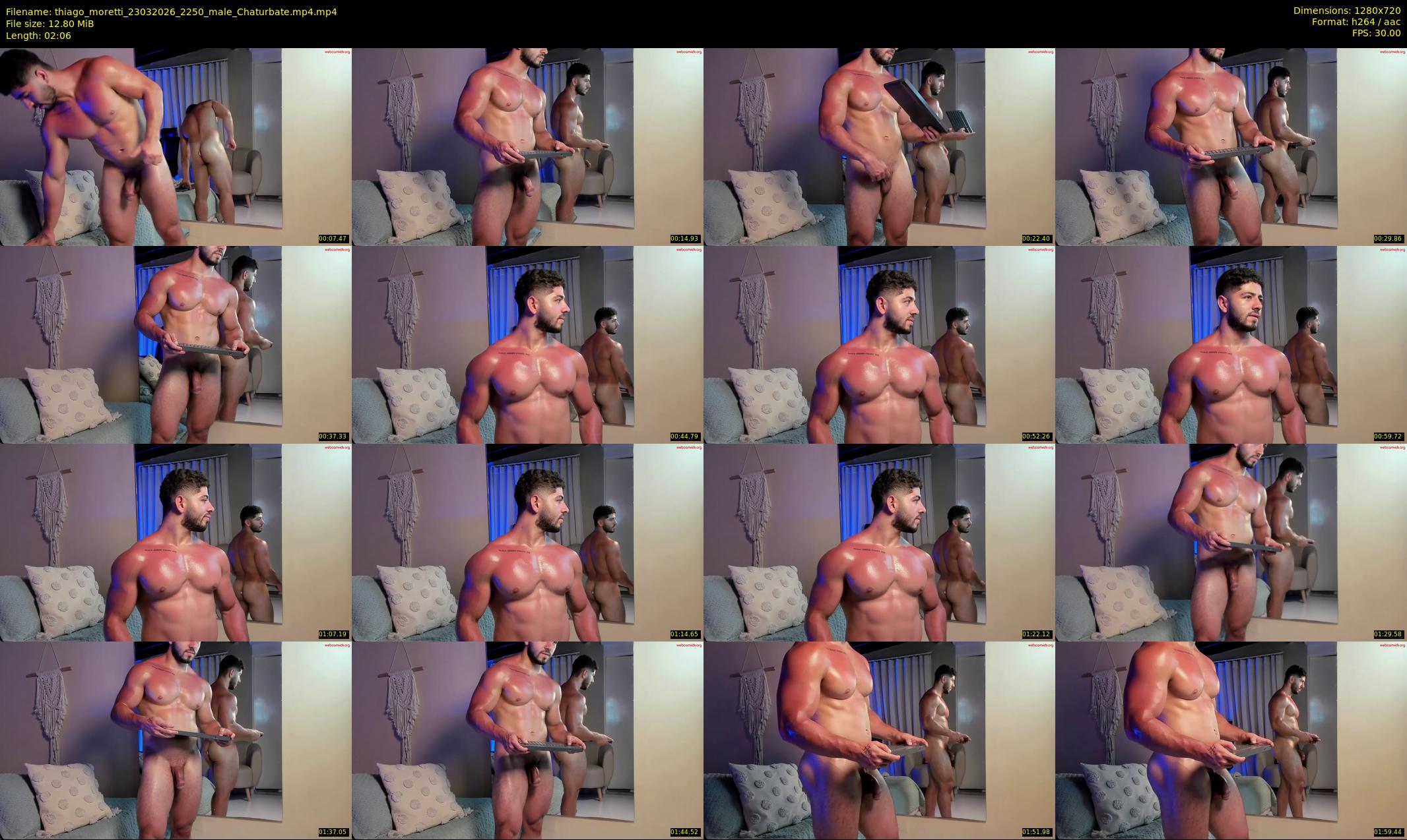 thiago_moretti — 3 minute Chaturbate male cam show recording, 720p, Mar 23, 2026
