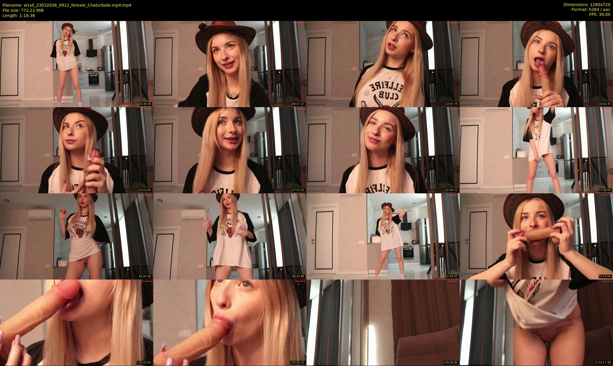 w1xll — 79 minute Chaturbate female cam show recording, 720p, Mar 23, 2026