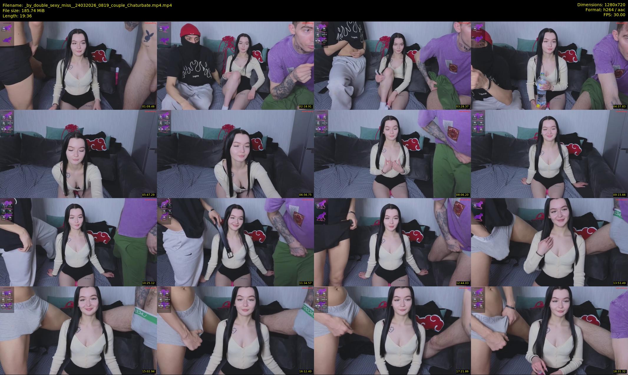 _by_double_sexy_miss_ — 20 minute Chaturbate couple cam show recording, 720p, Mar 24, 2026