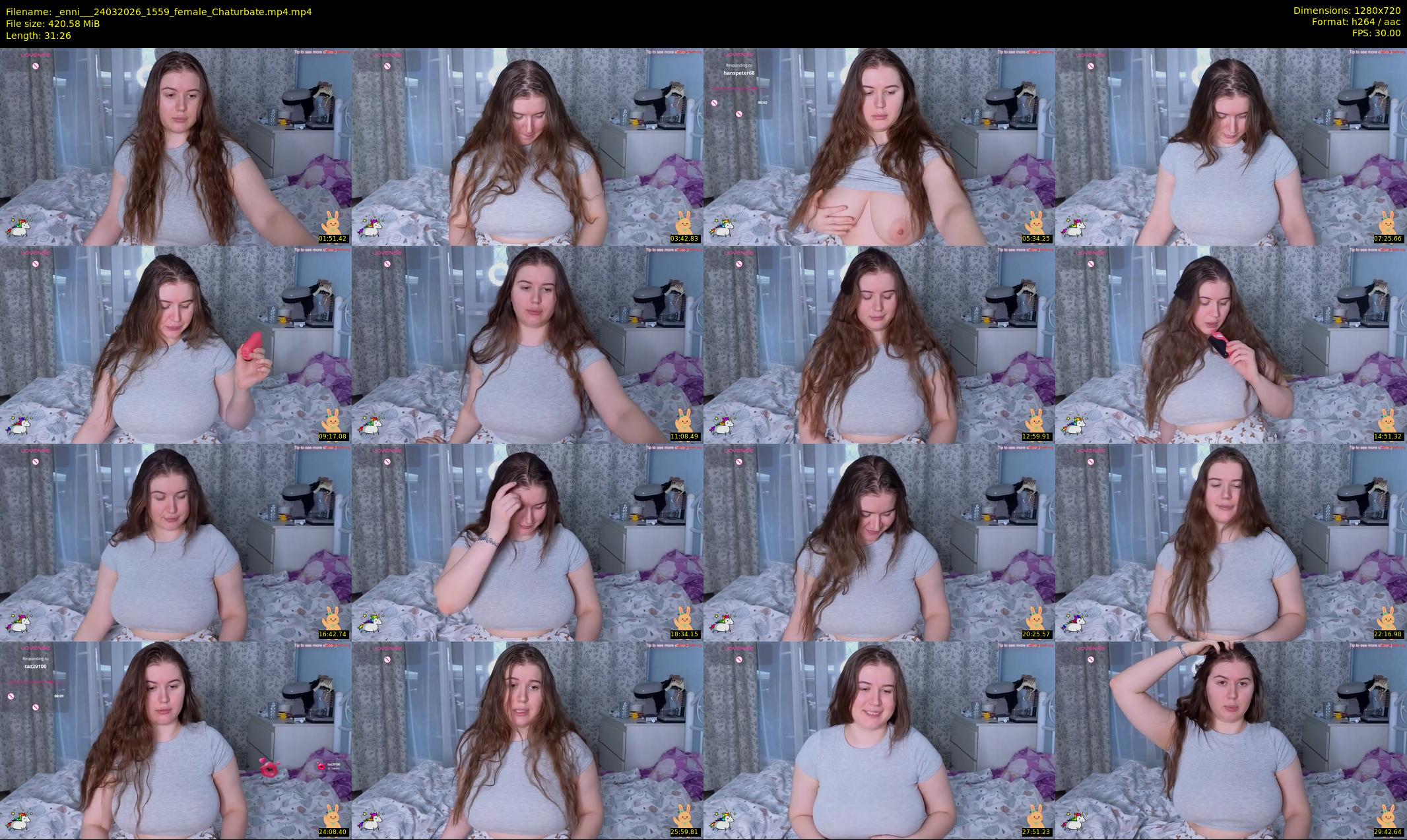 _enni__ — 32 minute Chaturbate female cam show recording, 720p, Mar 24, 2026