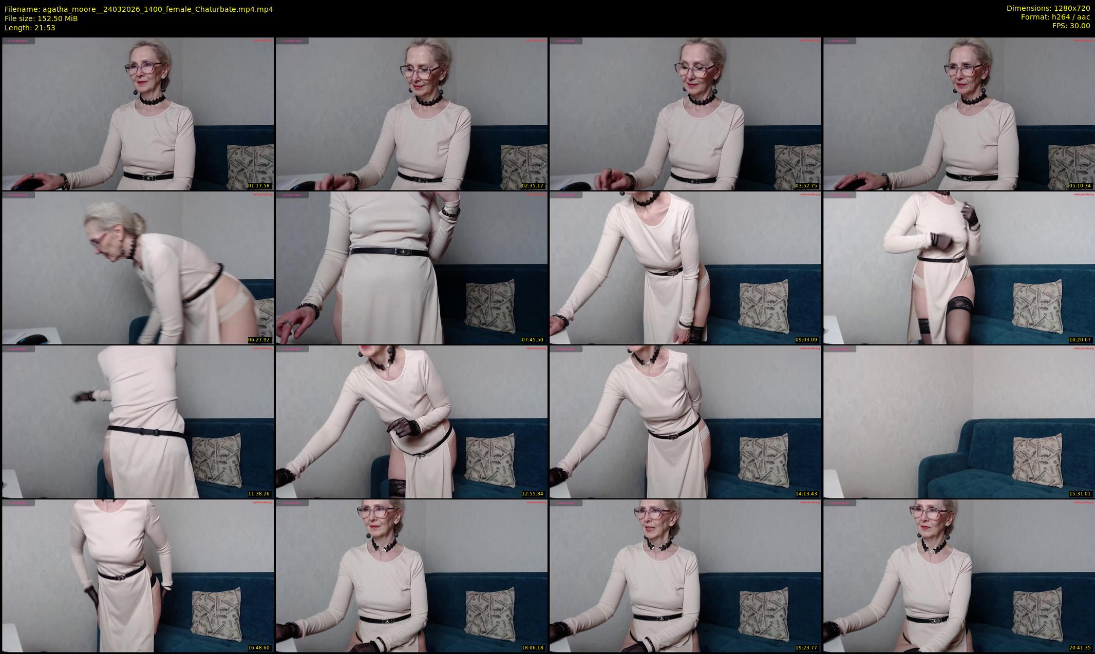 agatha_moore_ — 22 minute Chaturbate female cam show recording, 720p, Mar 24, 2026