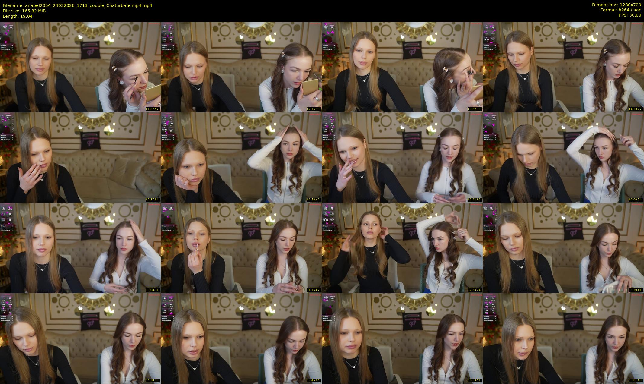 anabel2054 — 20 minute Chaturbate female cam show recording, 720p, Mar 24, 2026
