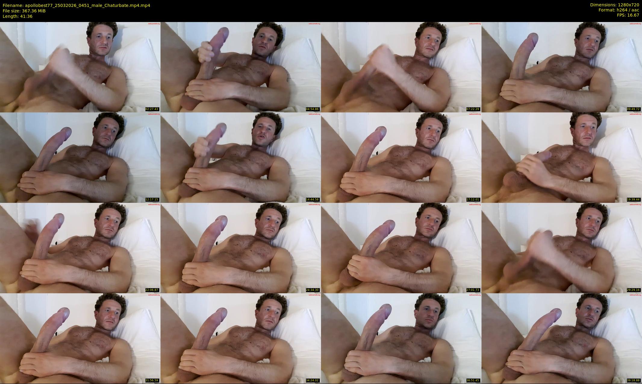 apollobest77 — 42 minute Chaturbate male cam show recording, 720p, Mar 25, 2026