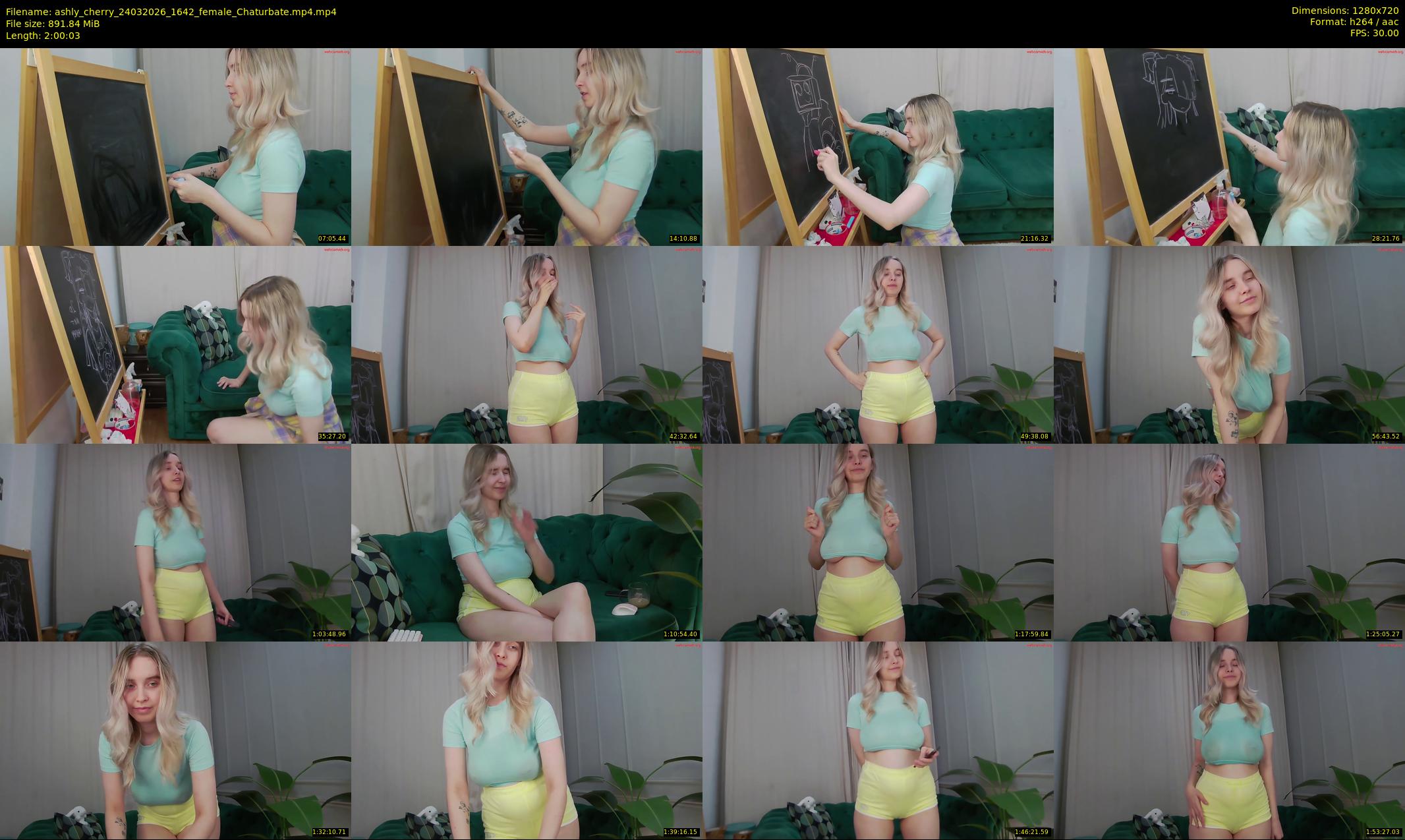 ashly_cherry — 121 minute Chaturbate female cam show recording, 720p, Mar 24, 2026