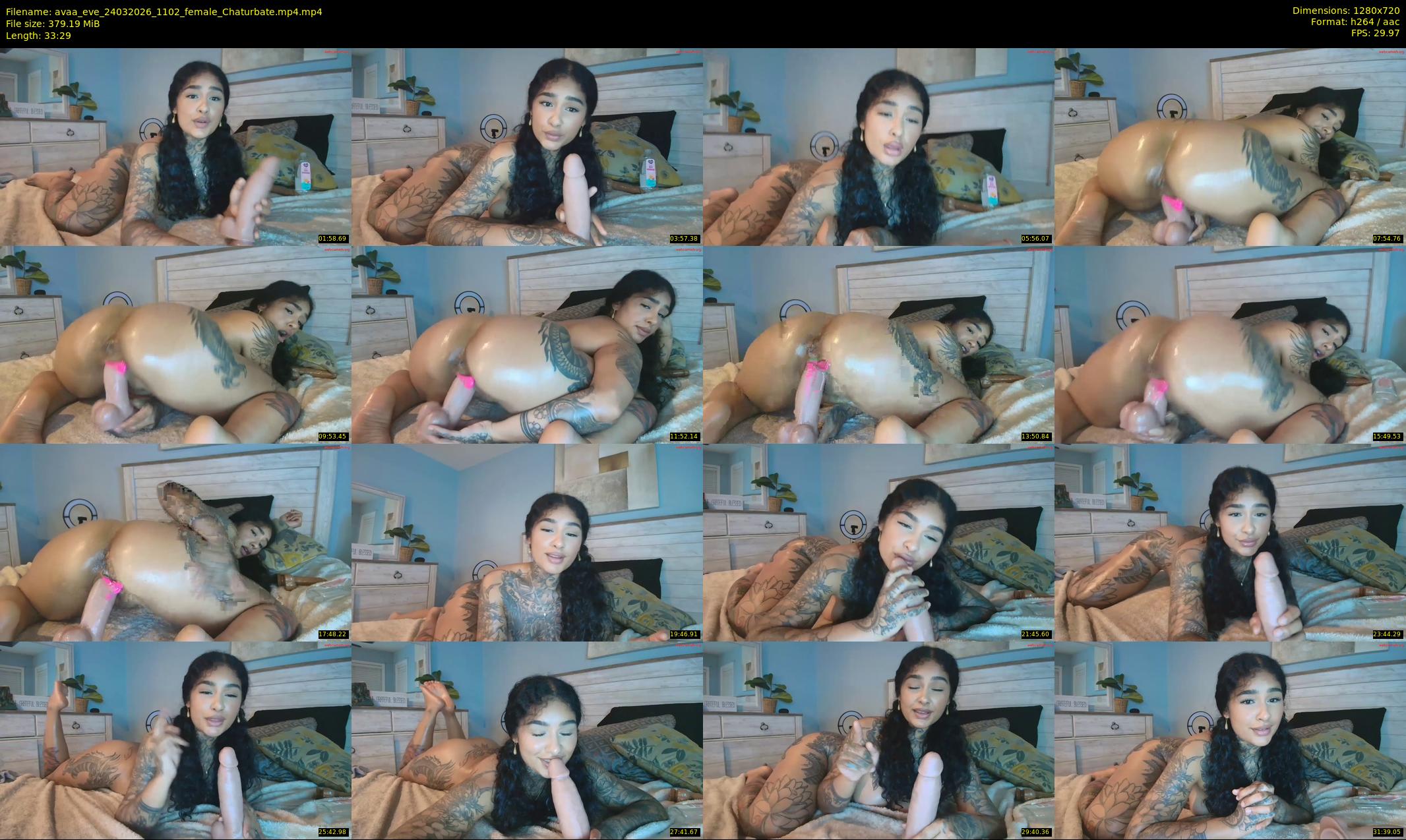 avaa_eve — 34 minute Chaturbate female cam show recording, 720p, Mar 24, 2026