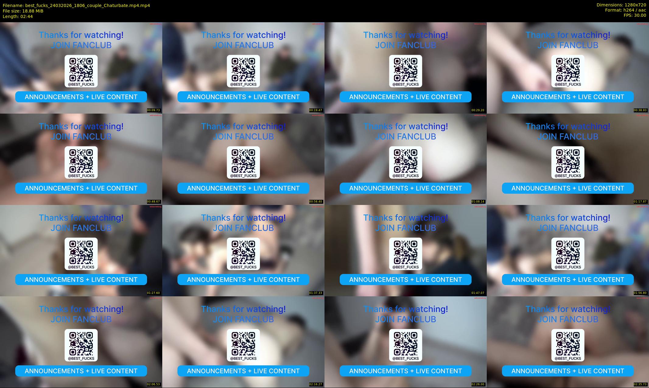best_fucks — 3 minute Chaturbate couple cam show recording, 720p, Mar 24, 2026
