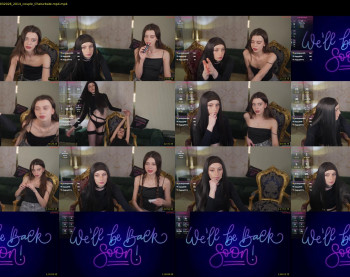 bright_diamonds_054 — 120 minute Chaturbate couple cam show recording, 720p, Mar 24, 2026