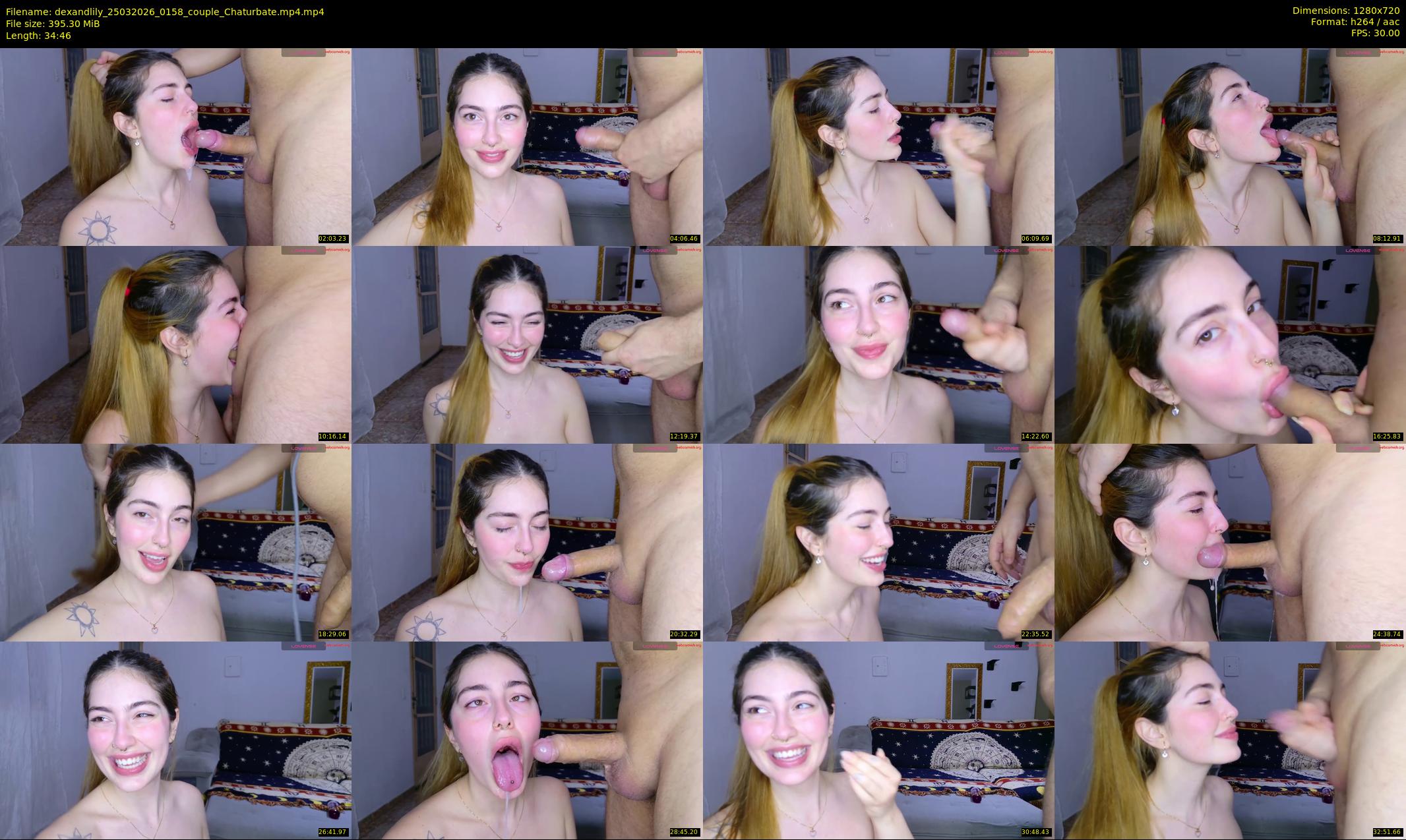 dexandlily — 35 minute Chaturbate couple cam show recording, 720p, Mar 25, 2026
