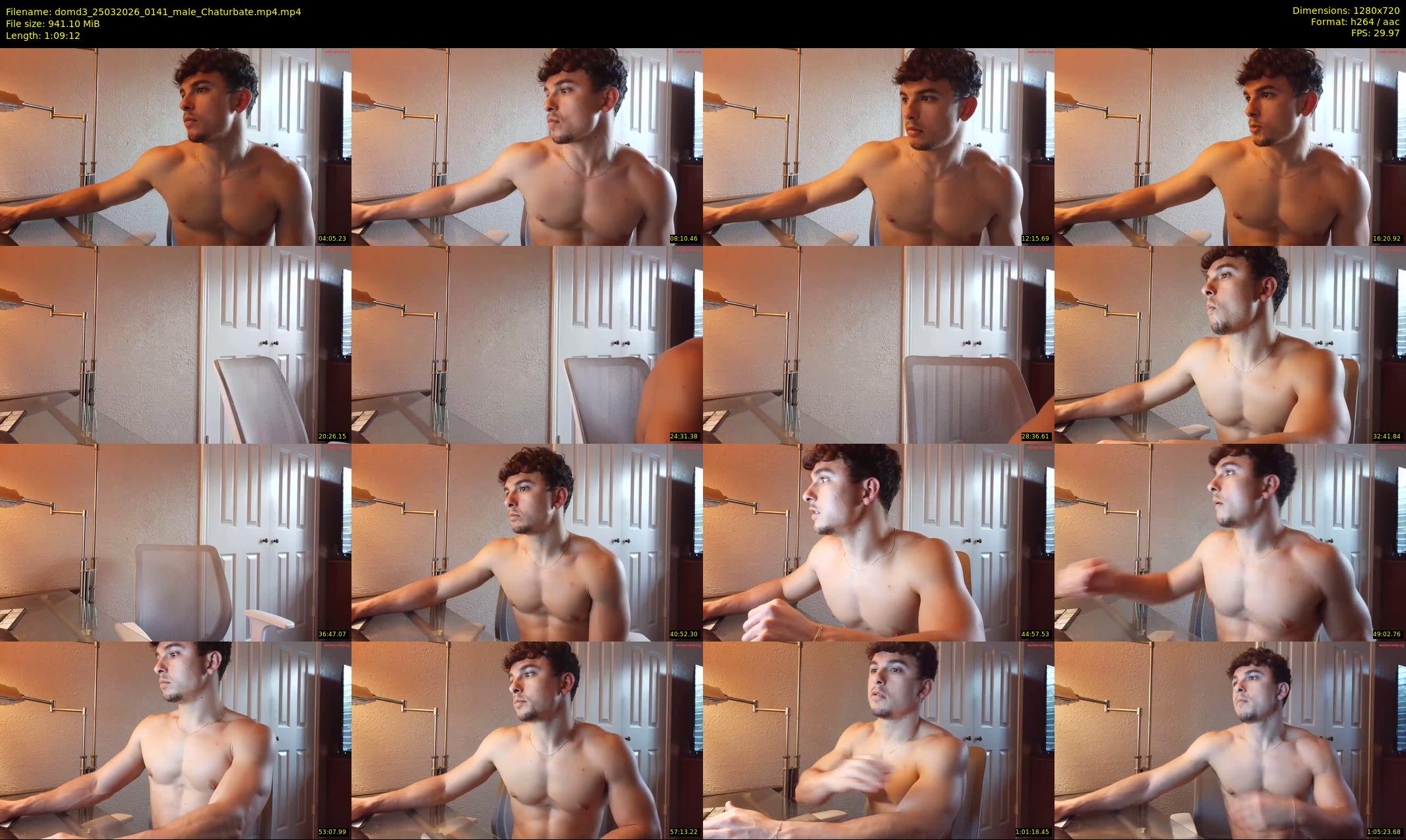 domd3 — 70 minute Chaturbate male cam show recording, 720p, Mar 25, 2026