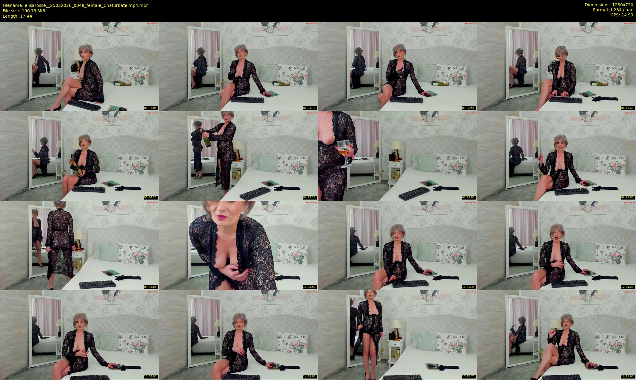 elisarosse_ — 18 minute Chaturbate female cam show recording, 720p, Mar 25, 2026