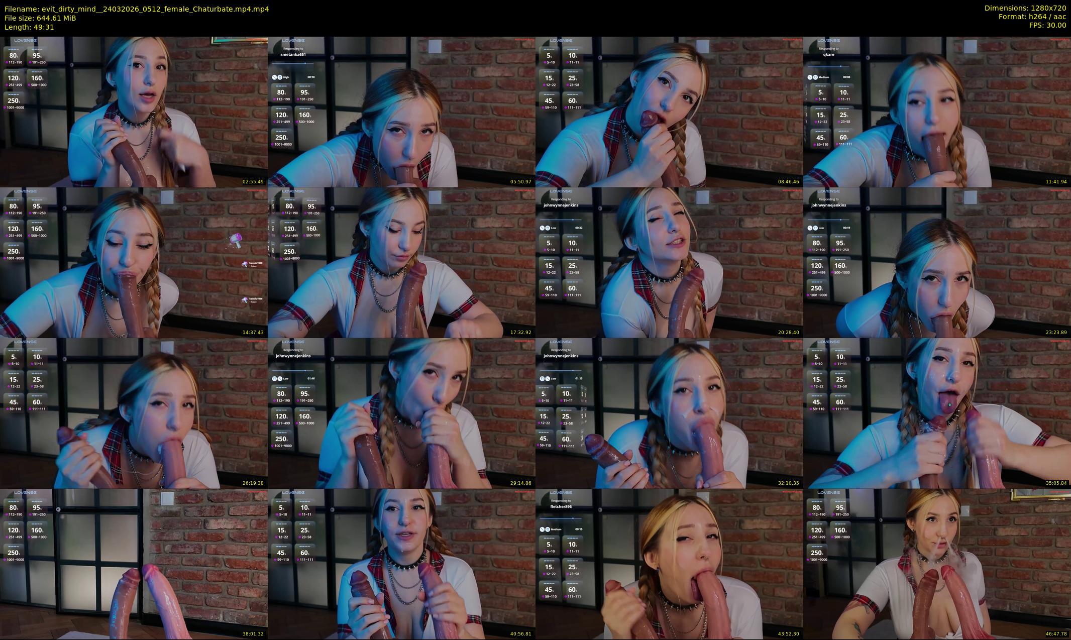 evit_dirty_mind_ — 50 minute Chaturbate couple cam show recording, 720p, Mar 24, 2026