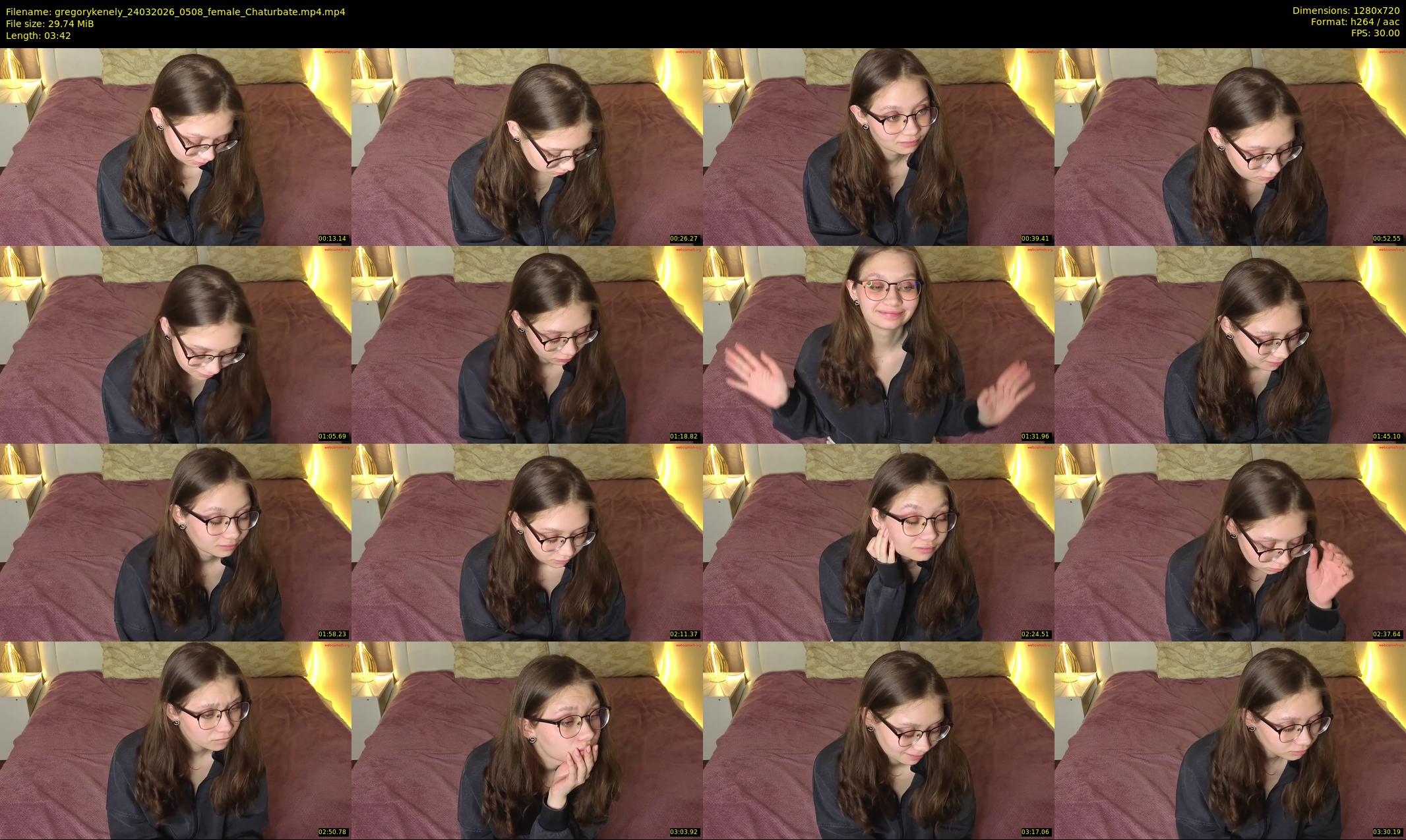 gregorykenely — 4 minute Chaturbate female cam show recording, 720p, Mar 24, 2026