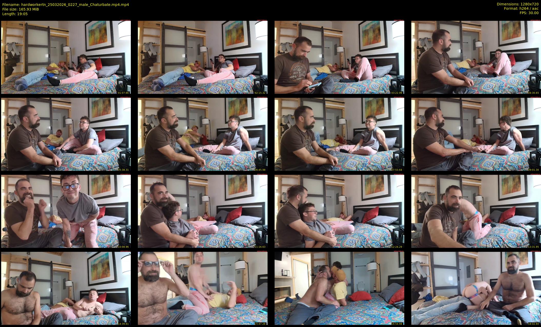 hardworkertn — 20 minute Chaturbate male cam show recording, 720p, Mar 25, 2026