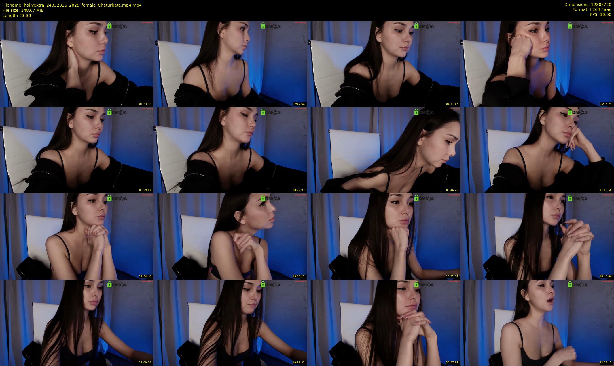 hollyextra — 24 minute Chaturbate female cam show recording, 720p, Mar 24, 2026