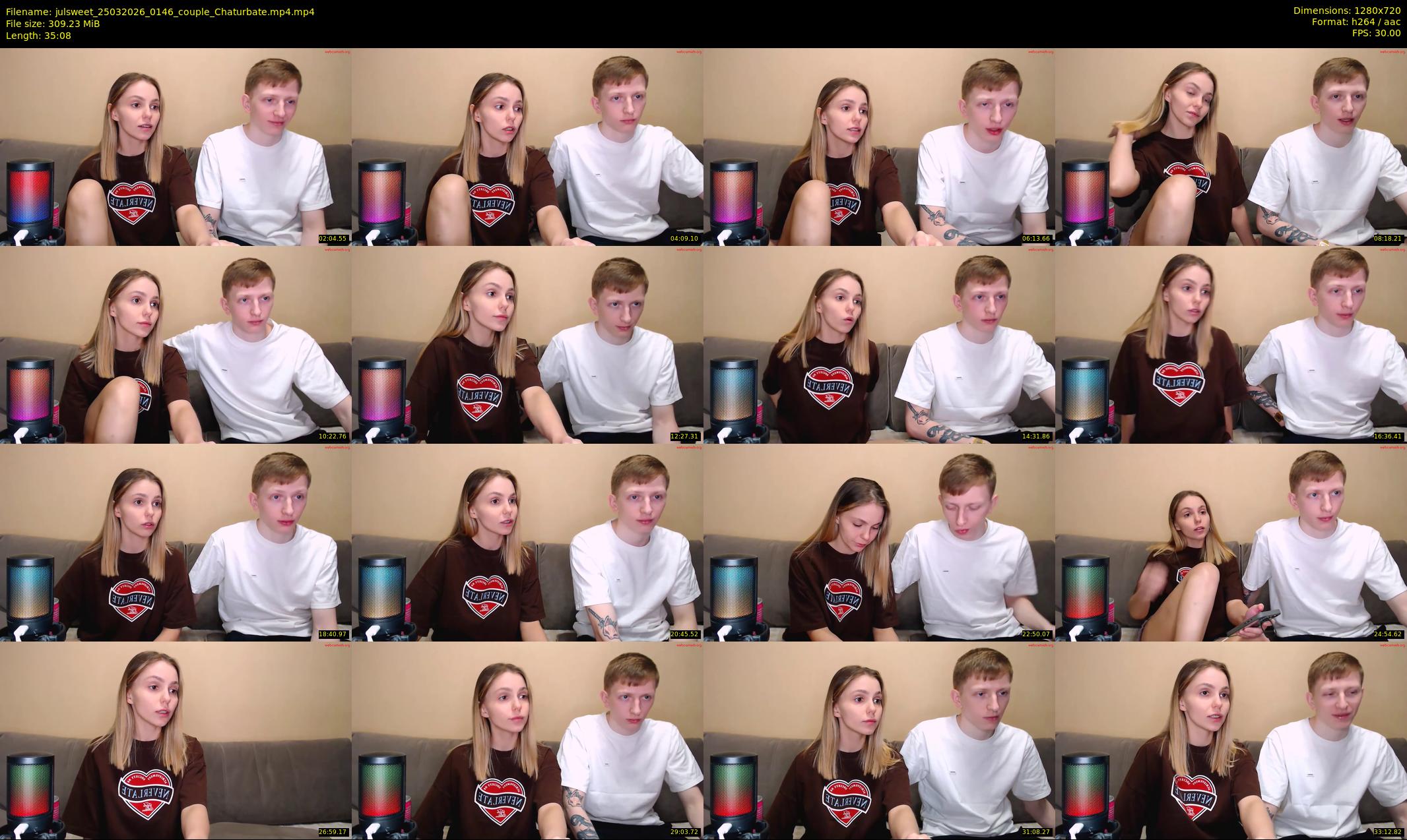 julsweet — 36 minute Chaturbate male cam show recording, 720p, Mar 25, 2026
