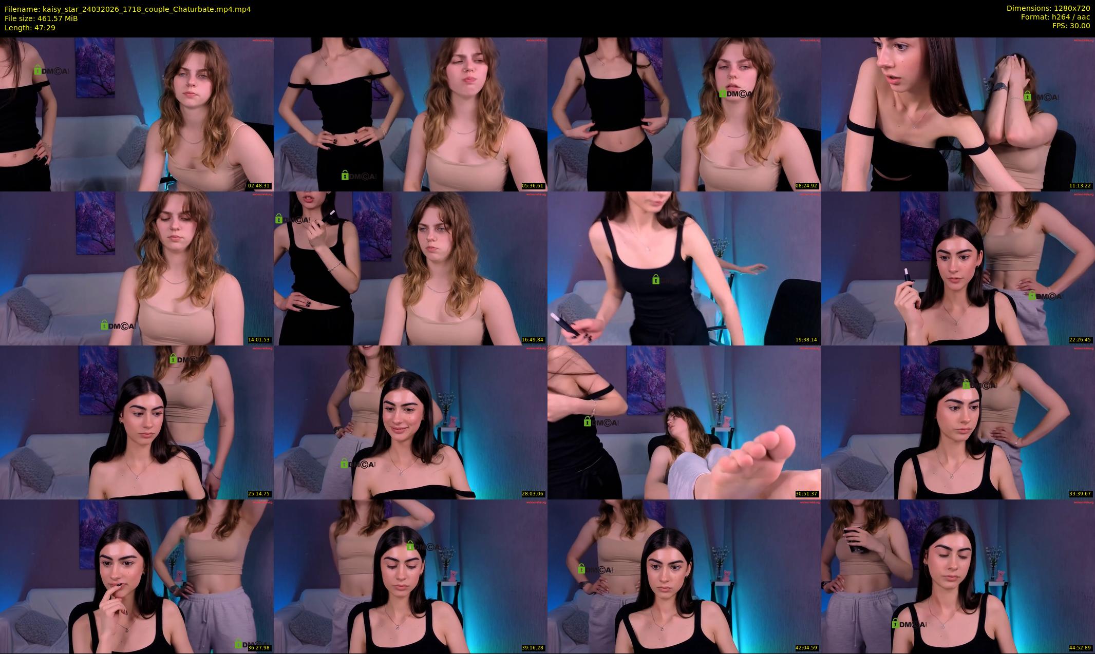 kaisy_star — 48 minute Chaturbate female cam show recording, 720p, Mar 24, 2026