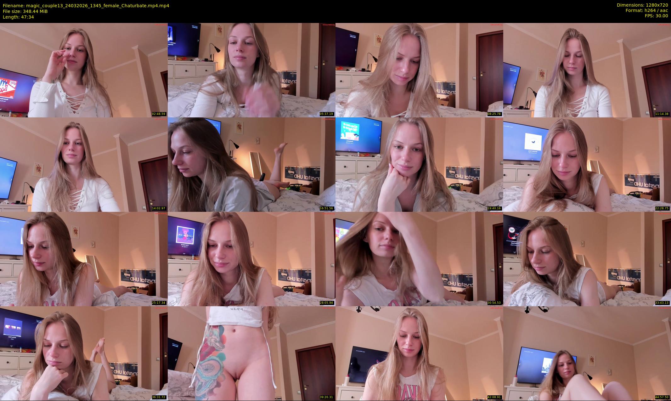 magic_couple13 — 48 minute Chaturbate couple cam show recording, 720p, Mar 24, 2026