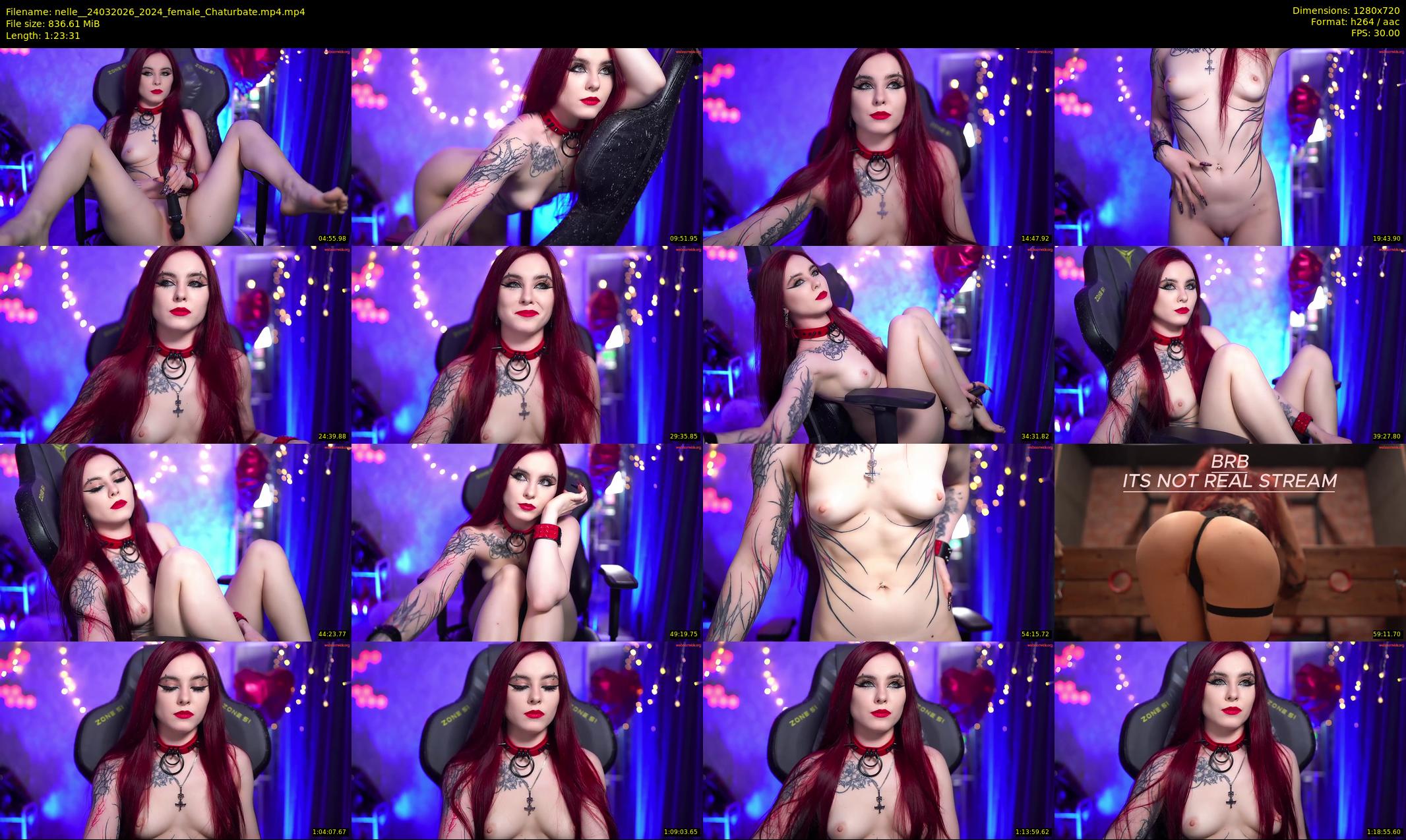 nelle_ — 84 minute Chaturbate female cam show recording, 720p, Mar 24, 2026