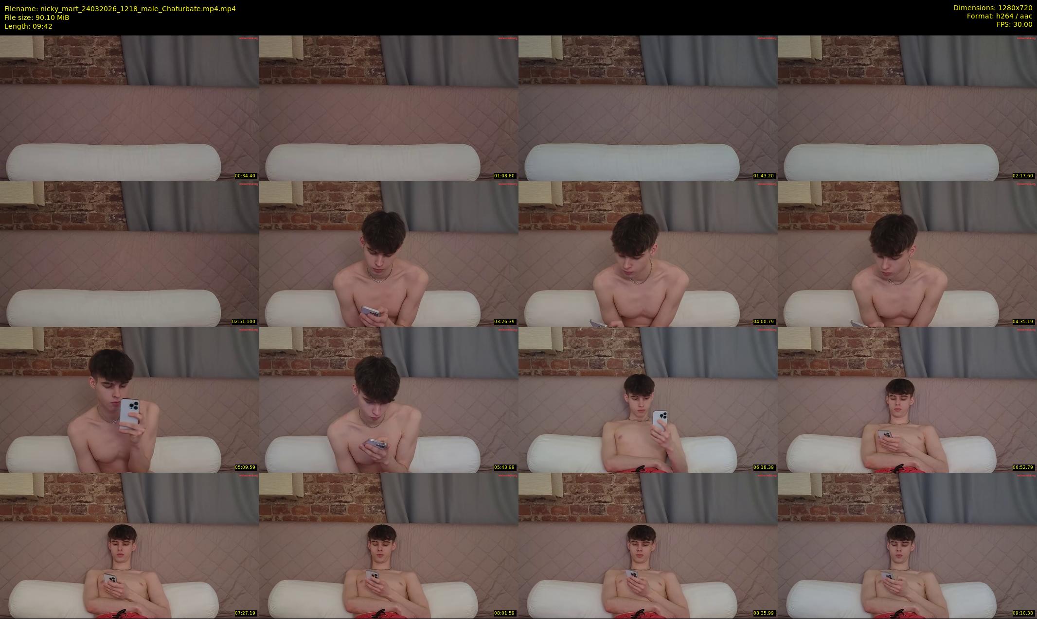 nicky_mart — 10 minute Chaturbate male cam show recording, 720p, Mar 24, 2026