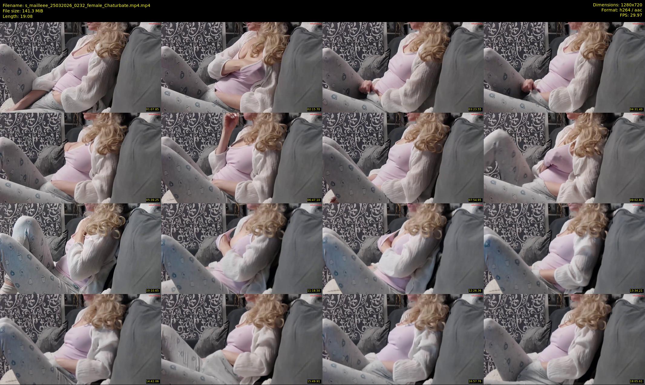 s_mailleee — 20 minute Chaturbate female cam show recording, 720p, Mar 25, 2026
