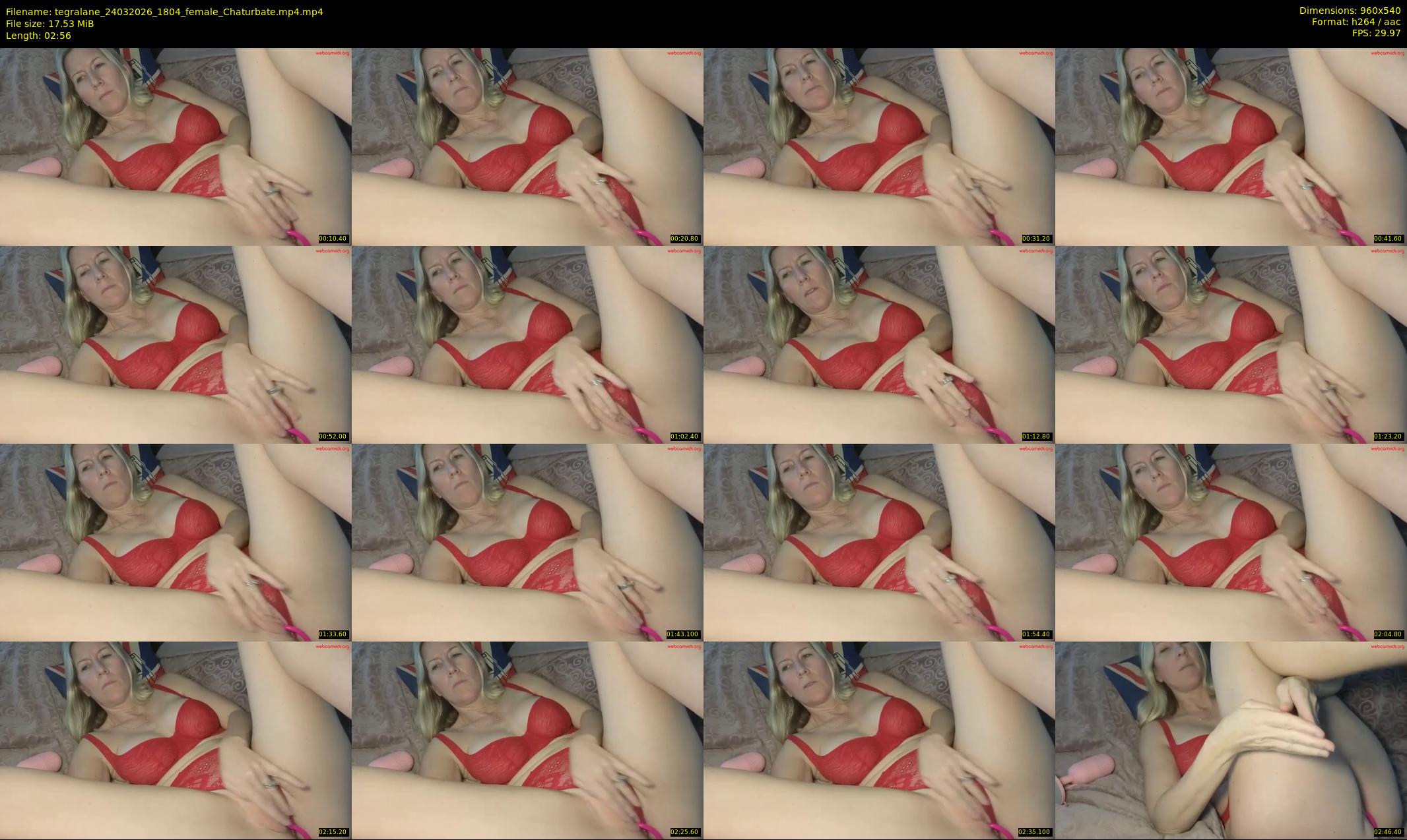 tegralane — 3 minute Chaturbate female cam show recording, 480p, Mar 24, 2026