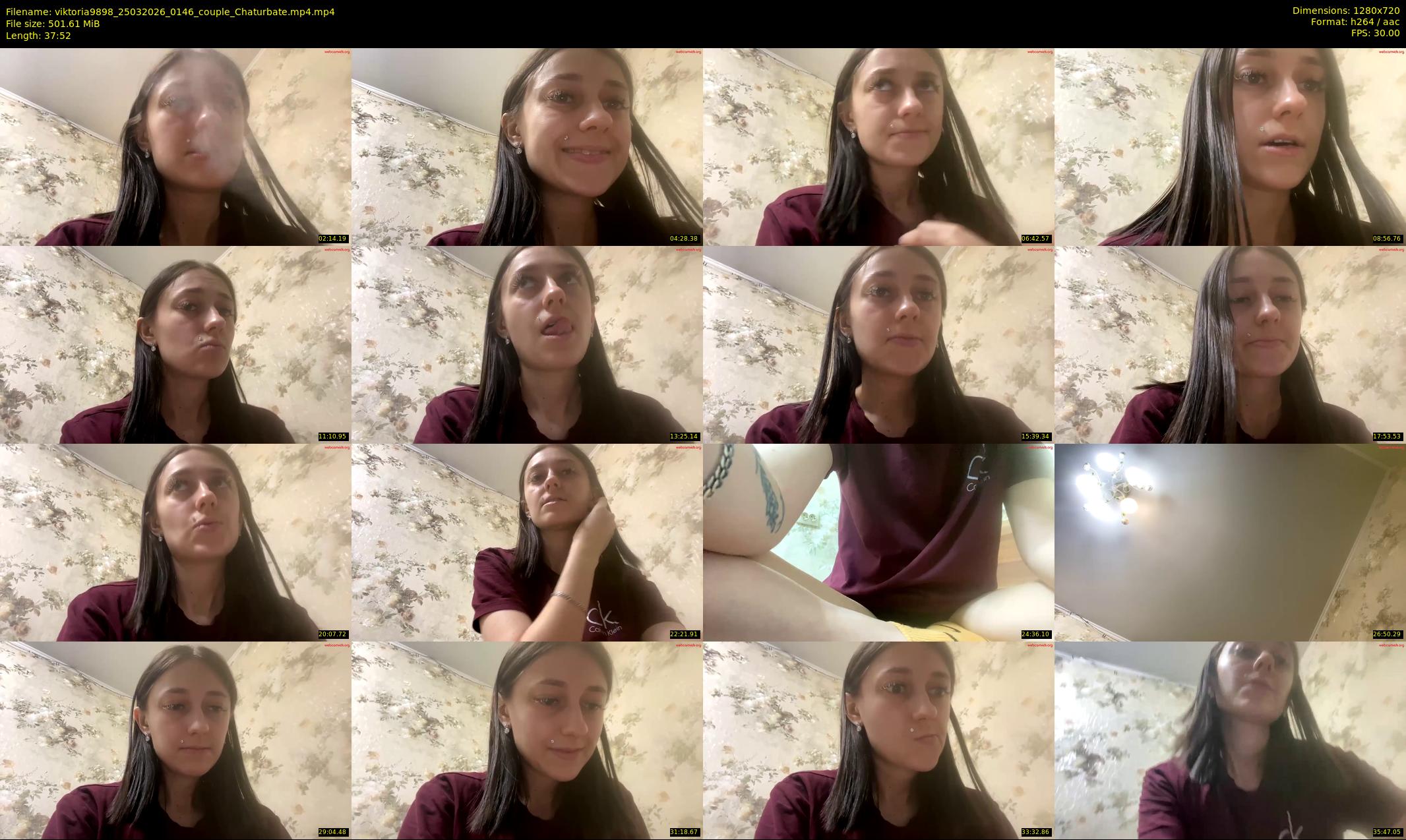 viktoria9898 — 38 minute Chaturbate couple cam show recording, 720p, Mar 25, 2026
