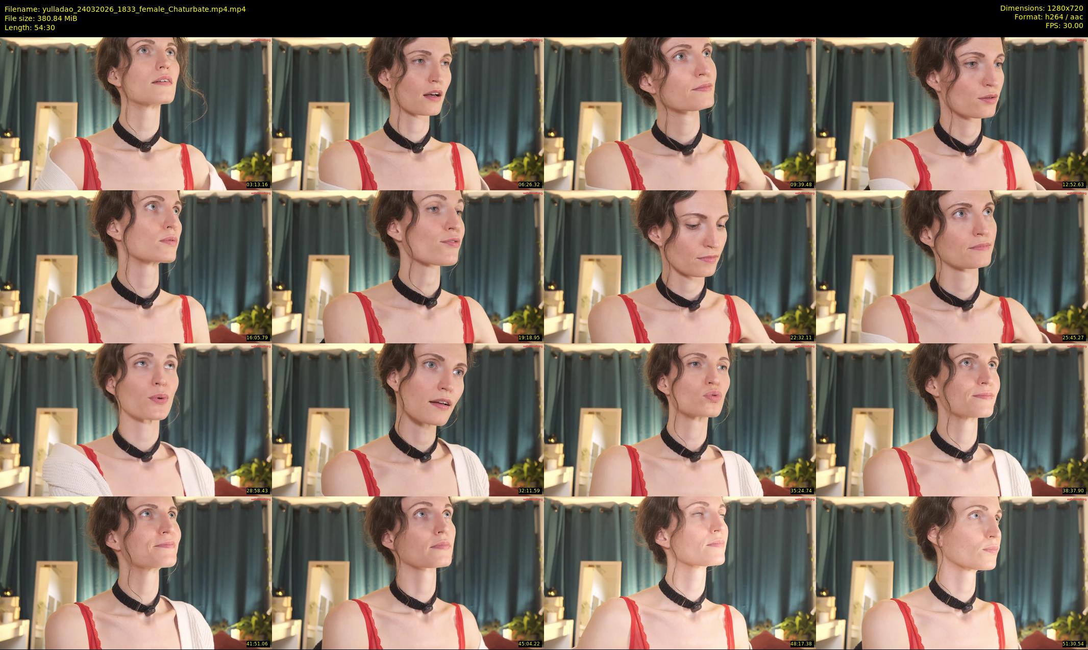 yulladao — 55 minute Chaturbate female cam show recording, 720p, Mar 24, 2026