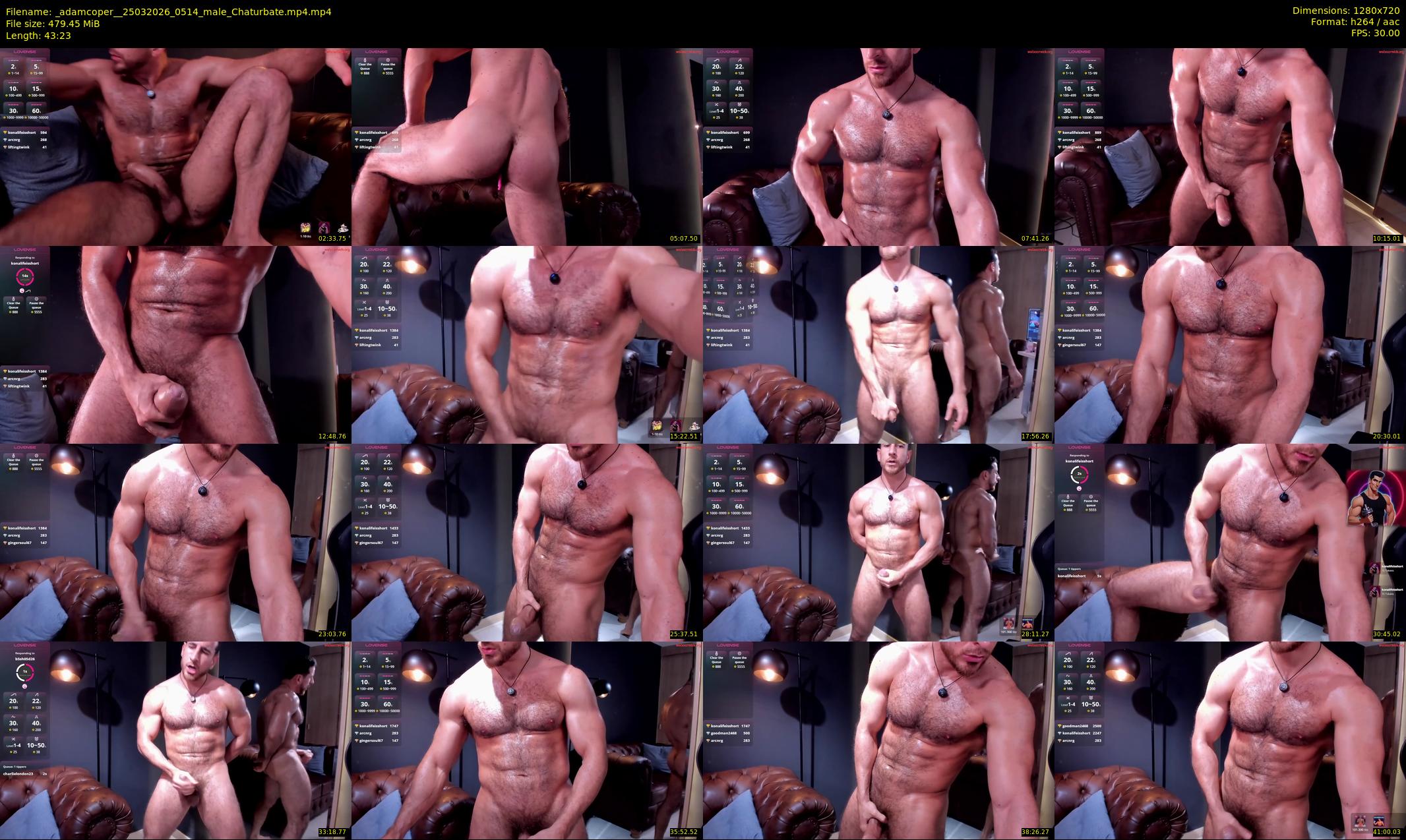_adamcoper_ — 44 minute Chaturbate male cam show recording, 720p, Mar 25, 2026