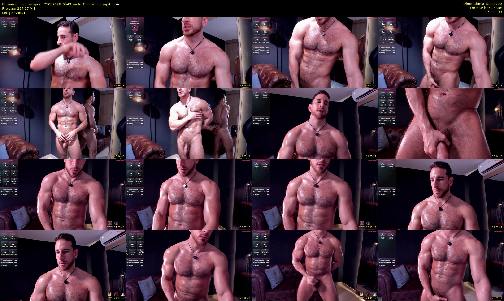 _adamcoper_ — 29 minute Chaturbate male cam show recording, 720p, Mar 25, 2026