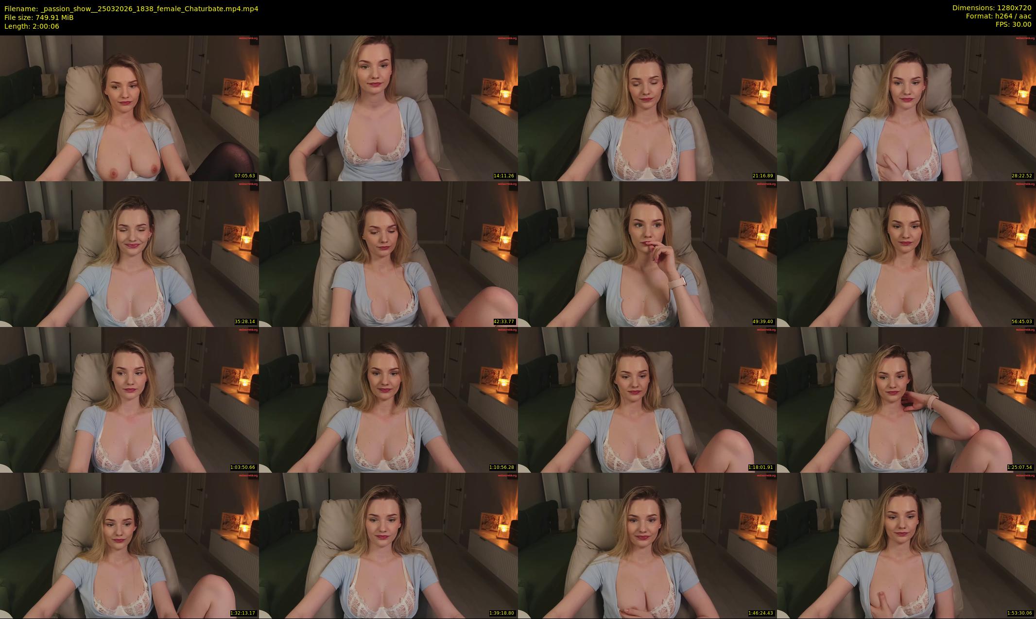 _passion_show_ — 121 minute Chaturbate couple cam show recording, 720p, Mar 25, 2026