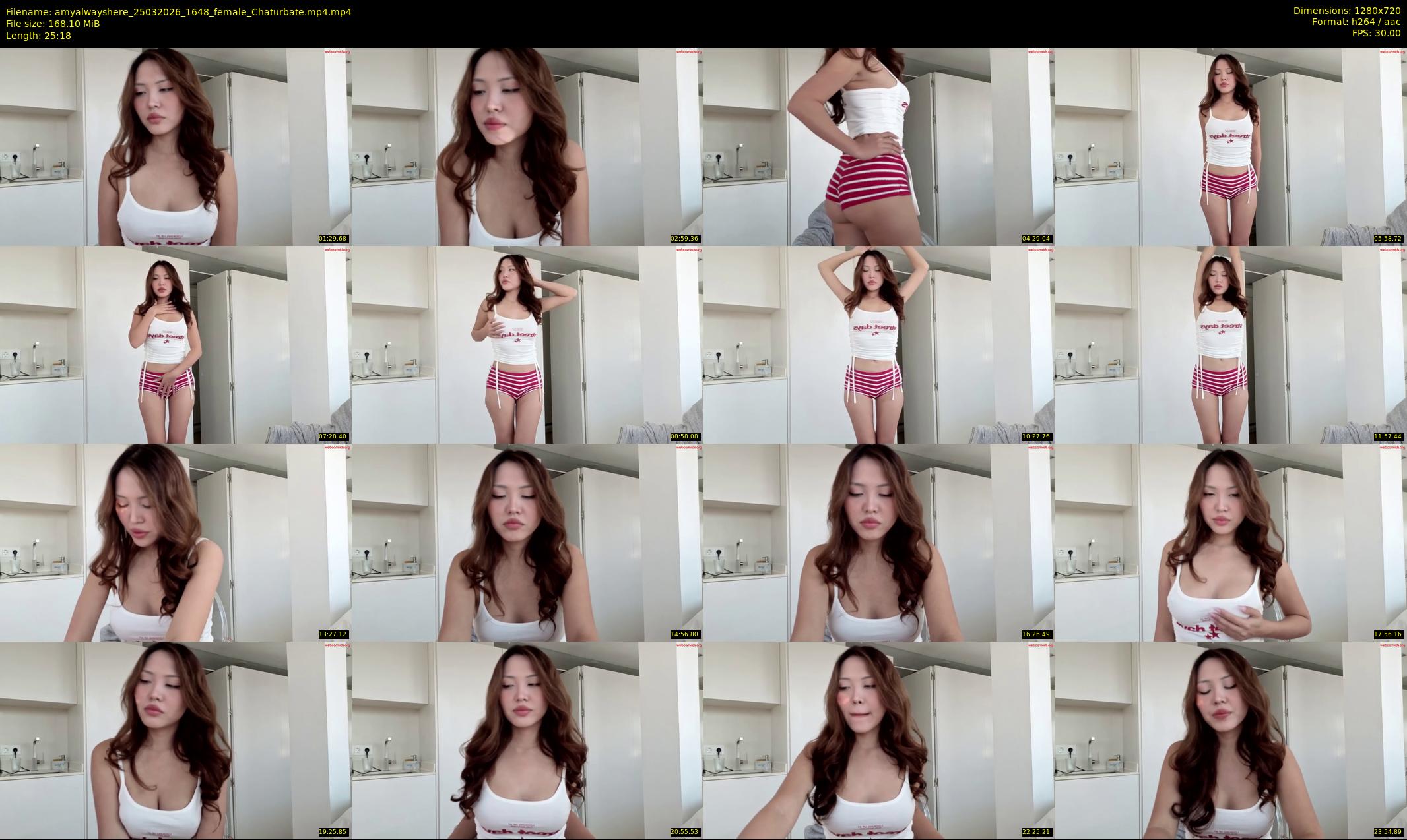 amyalwayshere — 26 minute Chaturbate female cam show recording, 720p, Mar 25, 2026