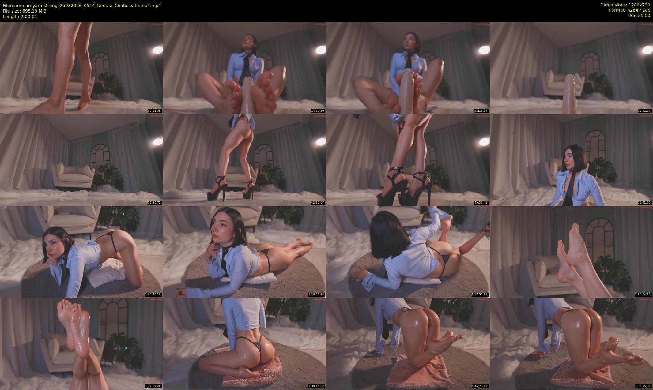 amyarmstrong — 121 minute Chaturbate female cam show recording, 720p, Mar 25, 2026