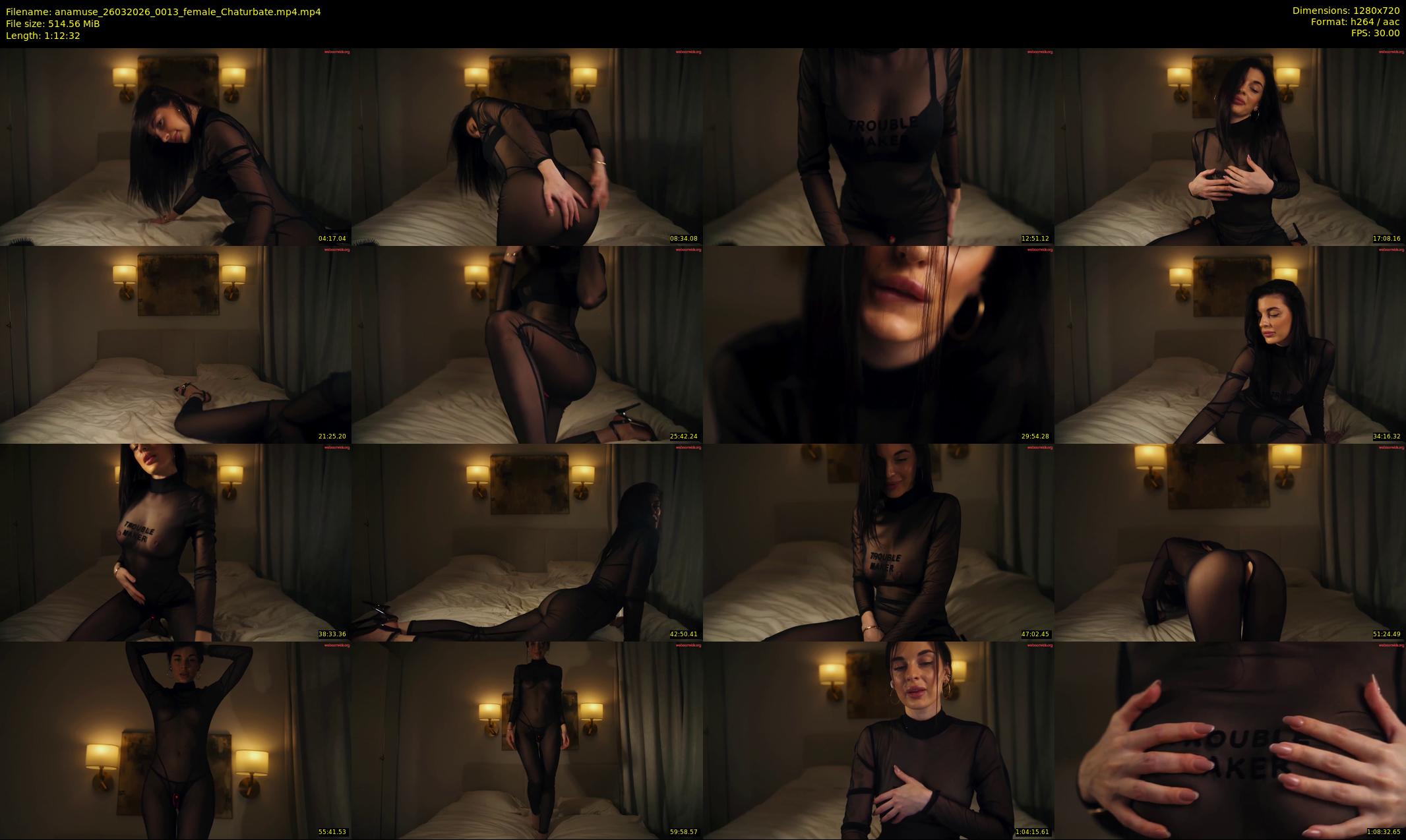 anamuse — 73 minute Chaturbate female cam show recording, 720p, Mar 26, 2026